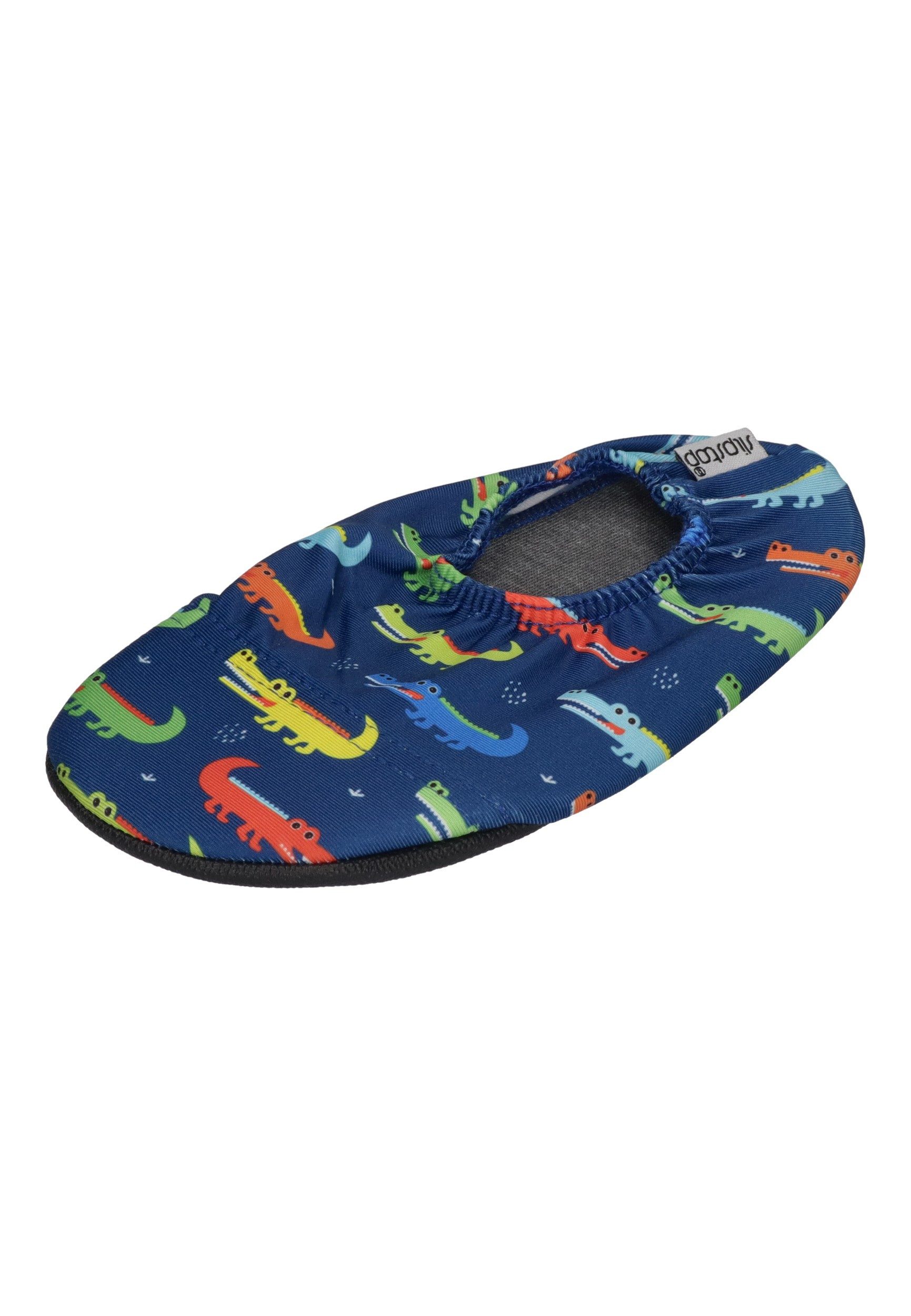 Slipstop Amazonas Croco Badeschuh dunkelblau