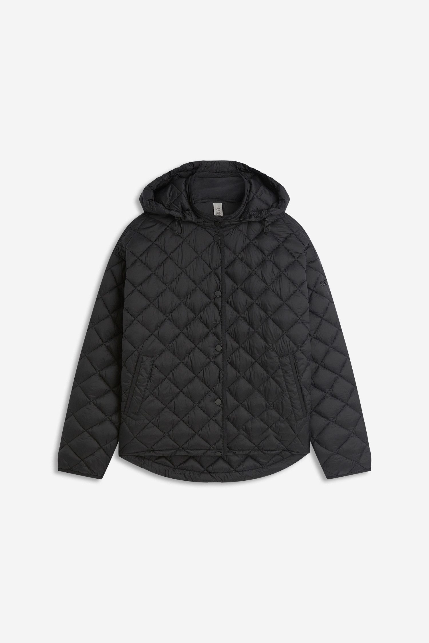 Cinque Steppjacke CIPHIL mit abnehmbarer Kapuze, Oversize Fit, leicht wärmend