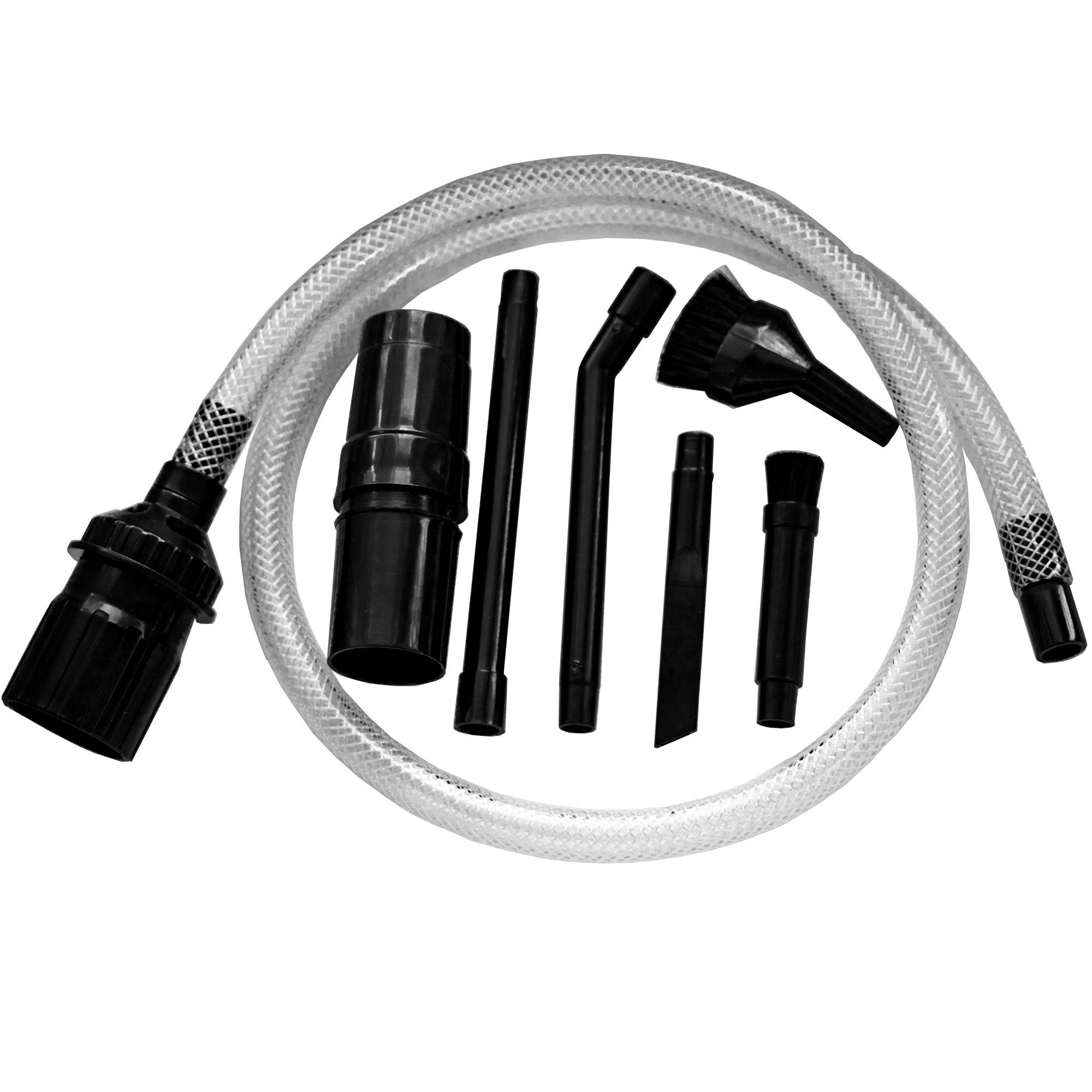 FixedByU Staubsaugerdüsen-Set Mikrodüsen Set f. Detailreinigung Staubsaugerdüsen, Zubehör für 28 / 32 / 35mm Durchmesser Staubsaugerrohre