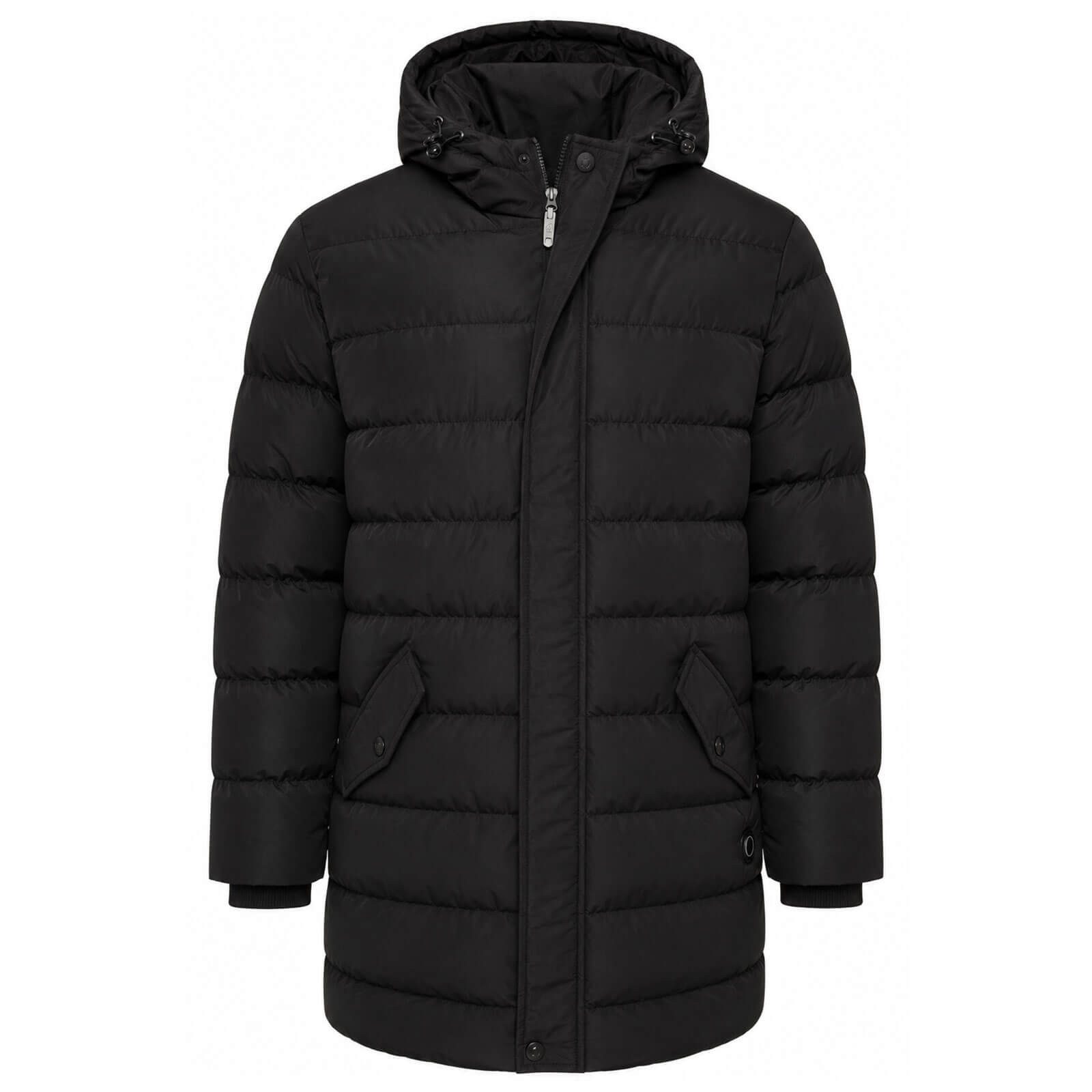 Baumfuchs Steppmantel 62560 Herren Winterparka mit Heizfunktion - Steppjacke Winterjacke 6 Heizzonen, 3 Heizstufen einstellbar, Bis zu 4 Stunden Heizdauer