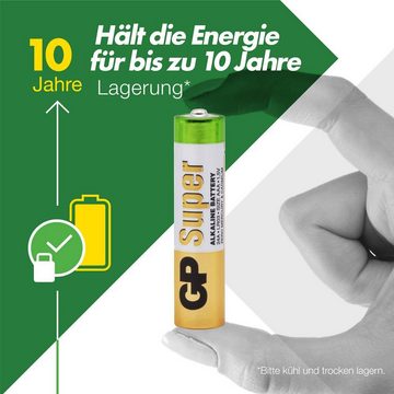 GP Batteries GP Alkaline-Batterien Micro, 24er Batterie