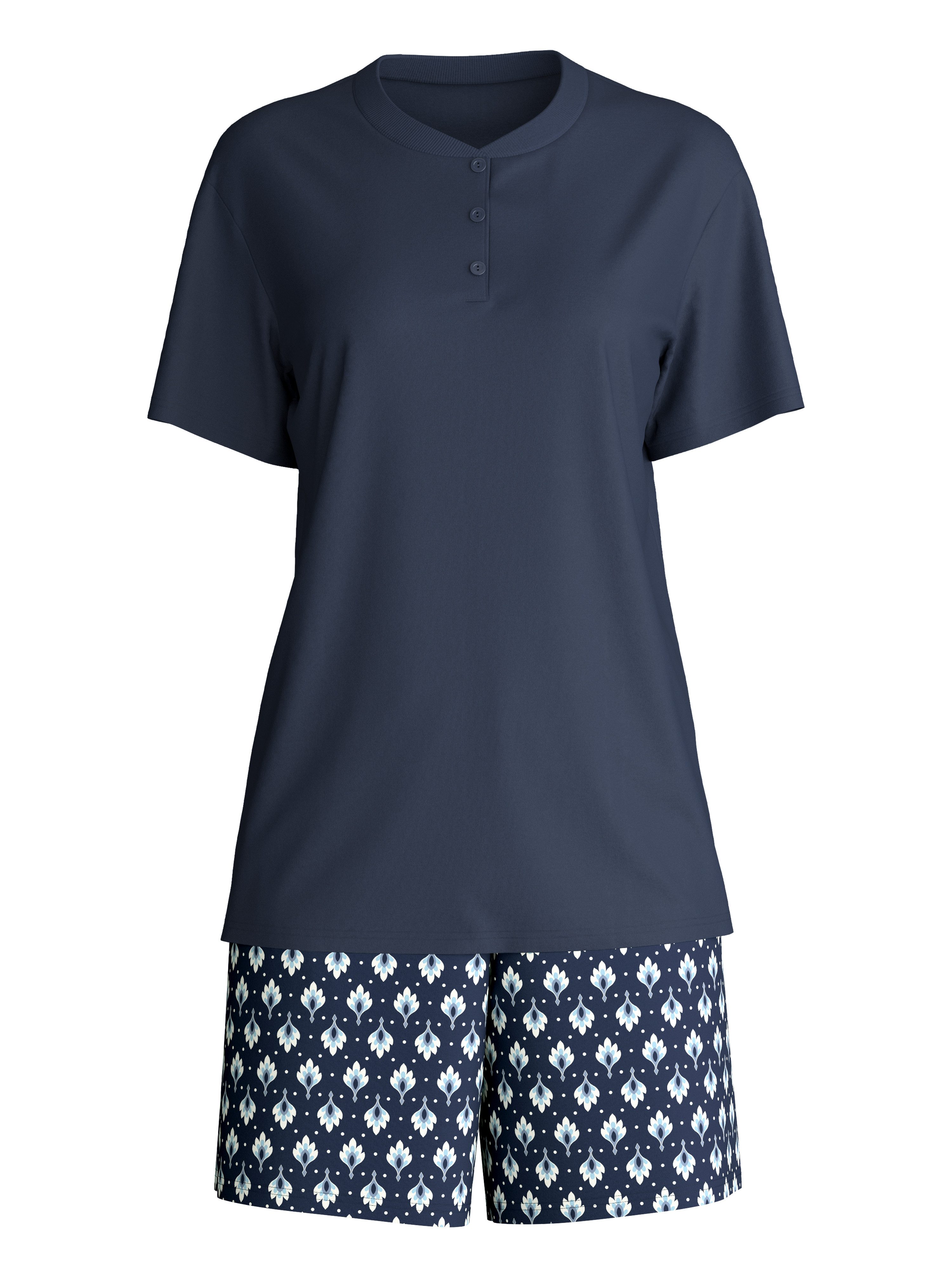 CALIDA Shorty Daylight Dreams (2 tlg) mit Rundhalsausschnitt und kleiner Kn günstig online kaufen