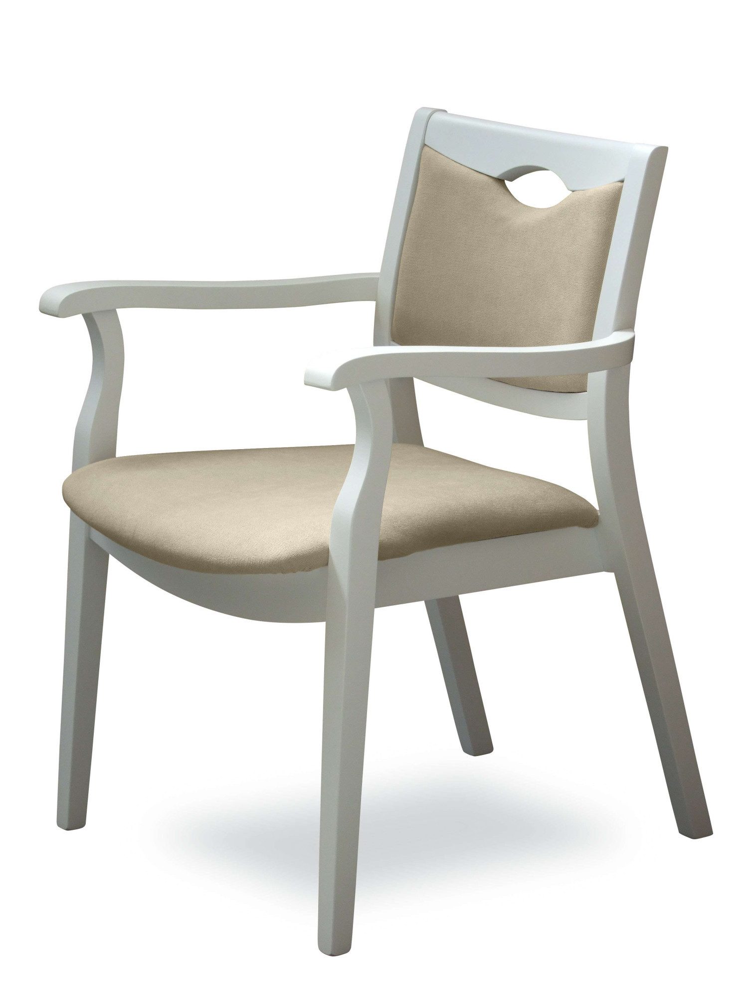 Home affaire Armlehnstuhl London, Stuhl, Komfortsessel, 3 Gestellfarben, Made in Italy (1 St), Extra-komfortabel, ergonomisch, fleckenabweisendes Gewebe, Massivholz