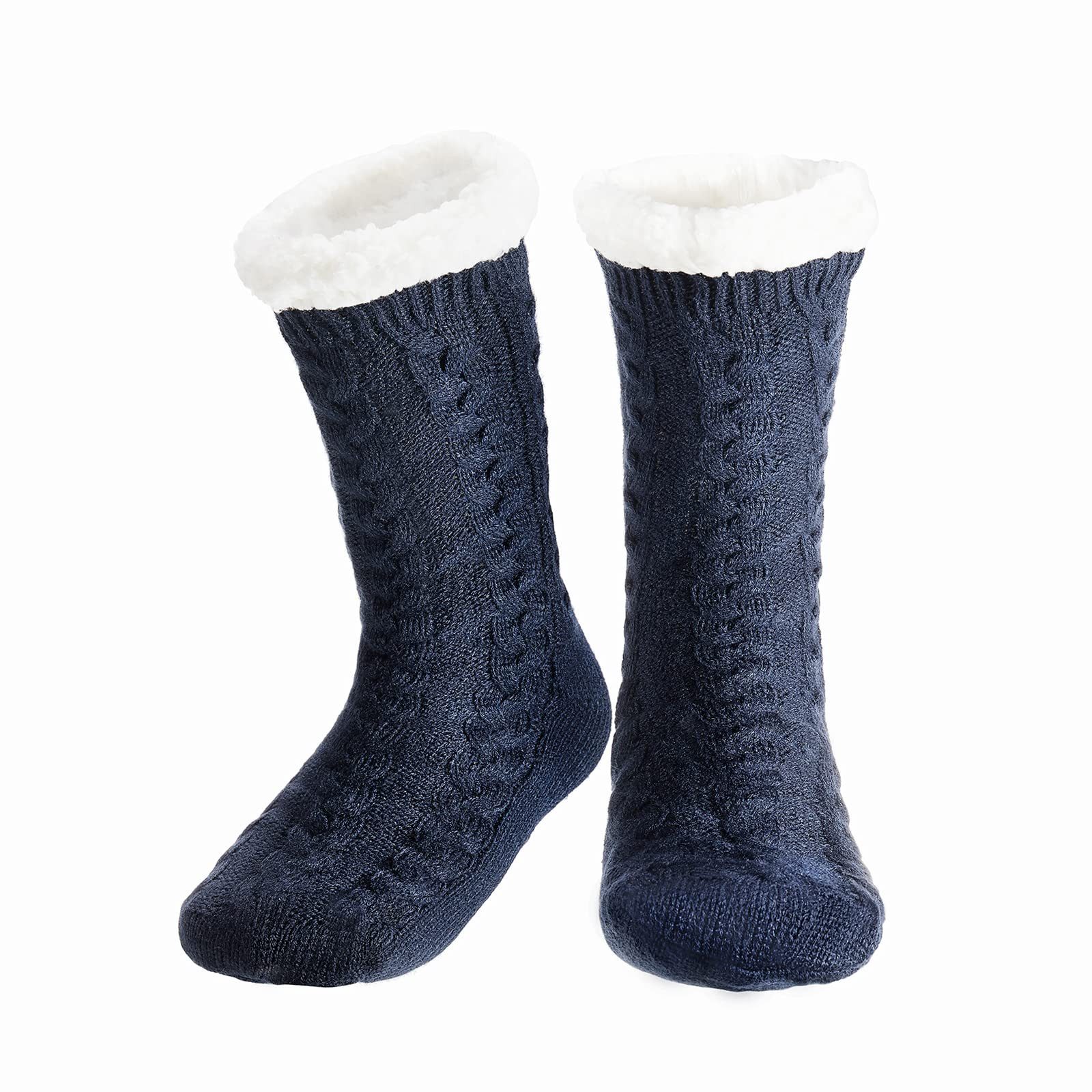 Bextsrack Kuschelsocken Weihnachtssocken Thermosocken -Herren Kuschelsocken günstig online kaufen