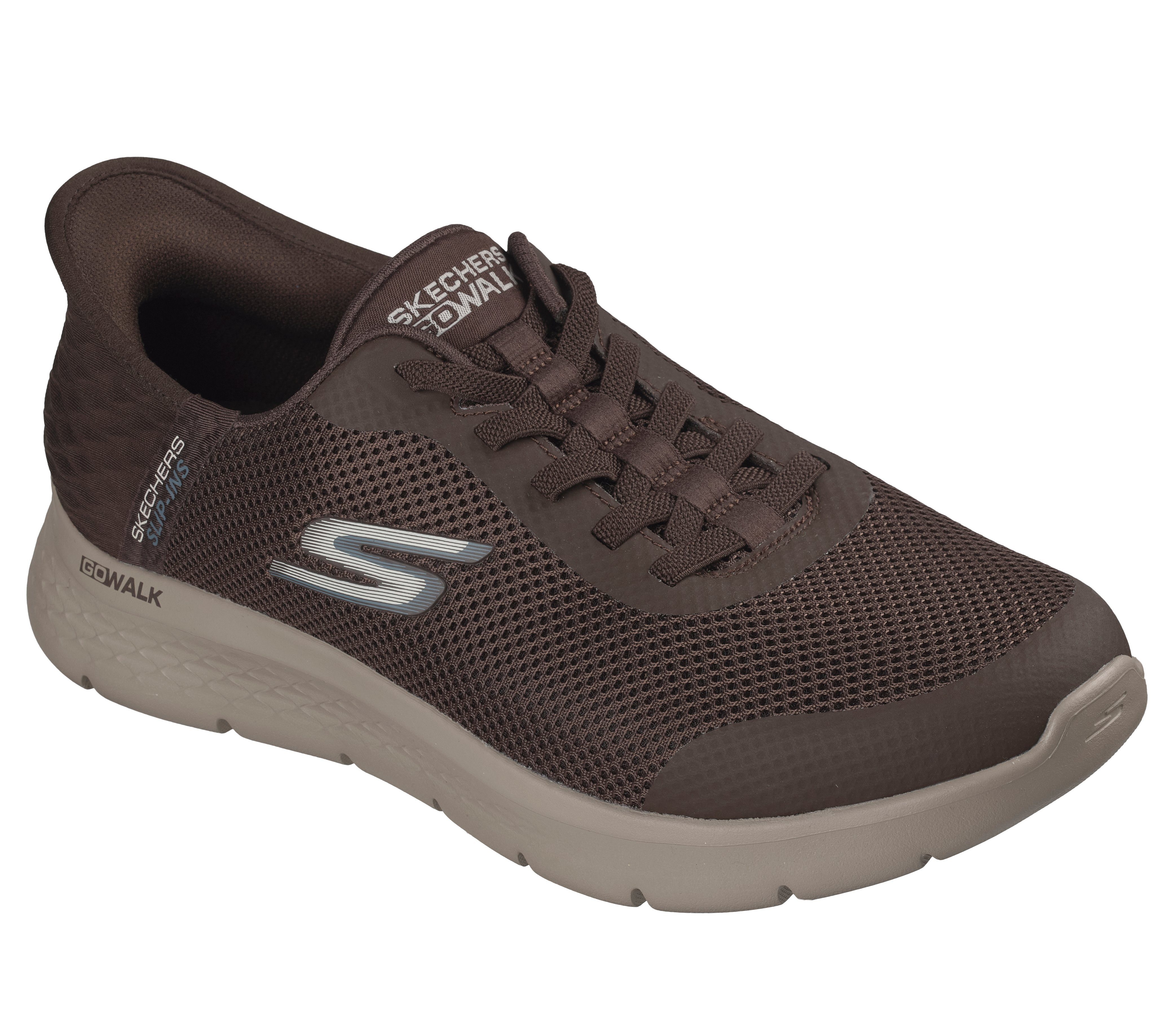 Skechers GO WALK FLEX-HANDS UP Slip-On Sneaker Schlupfschuh, Halbschuh, Freizeitschuh, mit Gummizug, Slip ins