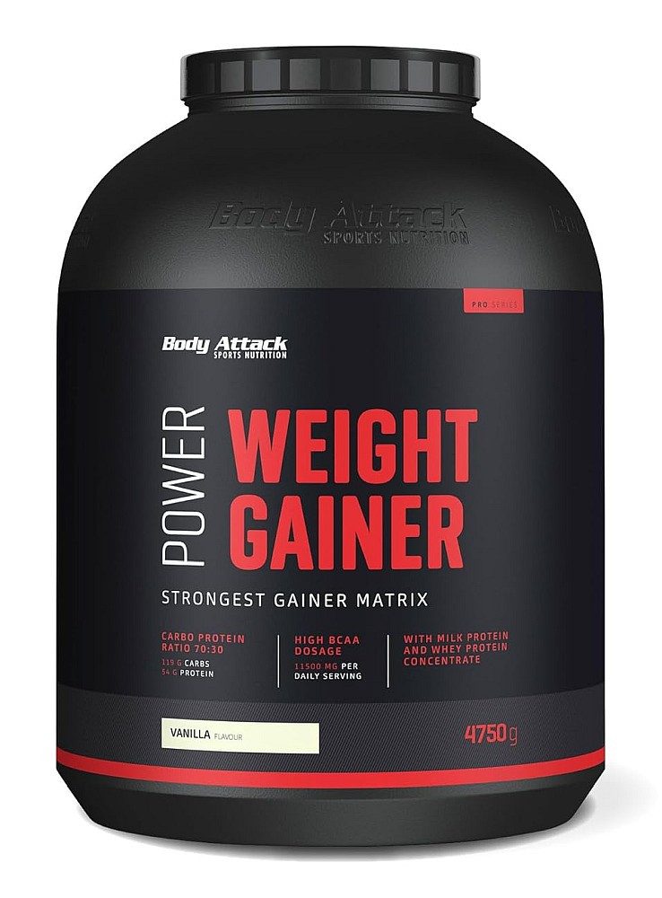 Body Attack Body Attack Power Weight Gainer - 4750 g-Dose Pulver