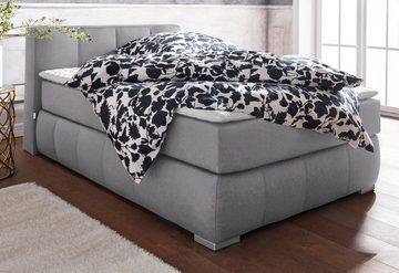 Guido Maria Kretschmer Home&Living Boxspringbett Chelles, inkl. Topper, in XXL- Überlänge 220 cm, Unterbox mit feine Wölbung