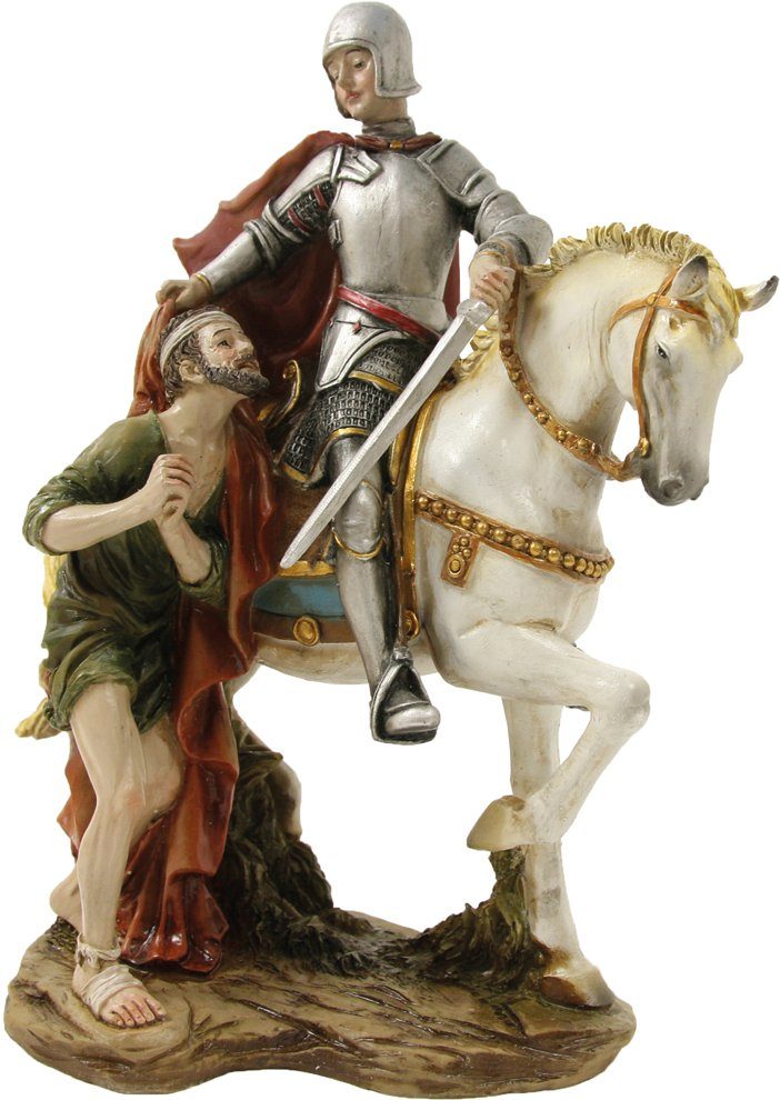 Dekofigur Heiligenfigur Sankt Martin 22,5 cm