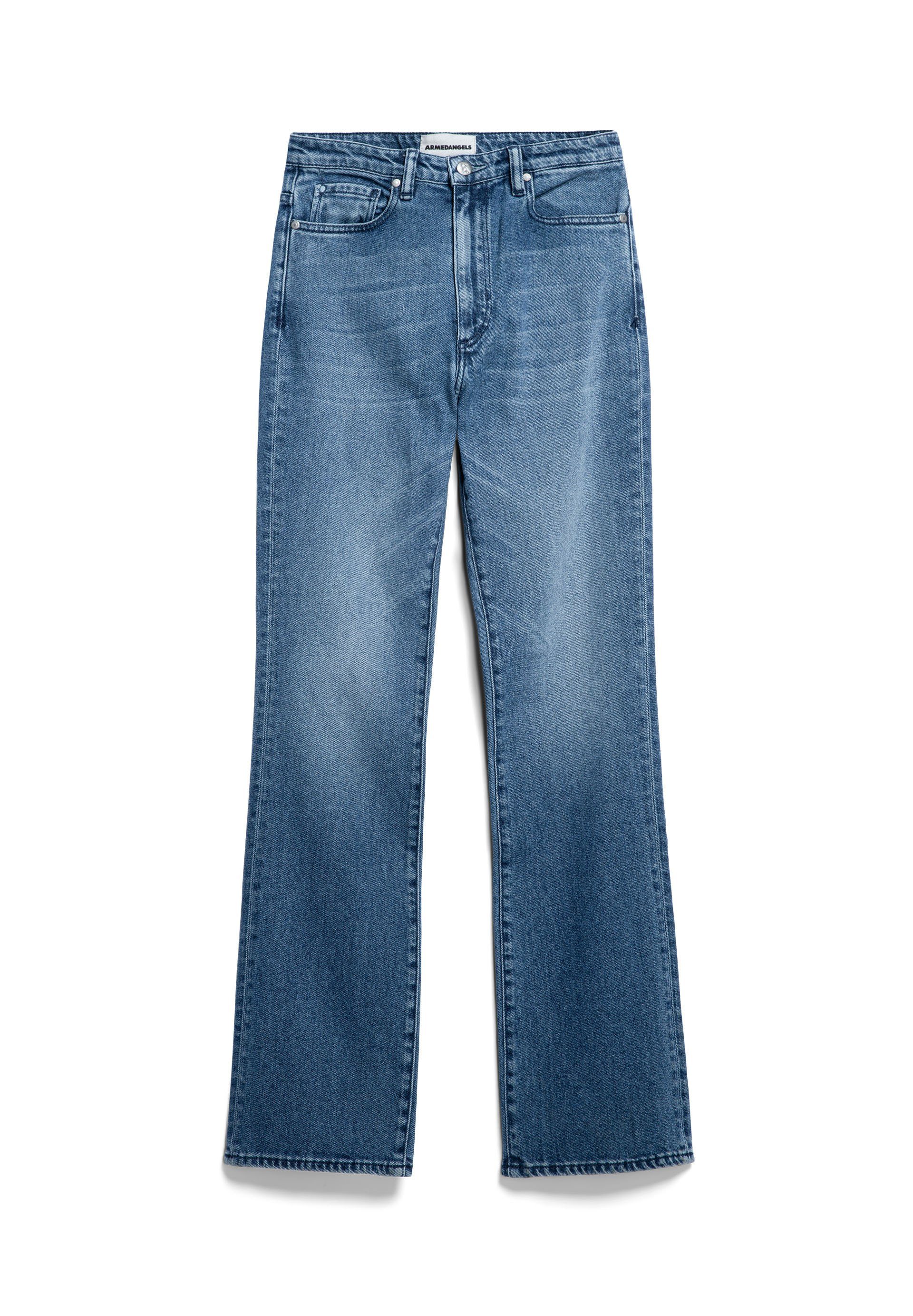 Damen (1-tlg) cenote LINNAA Armedangels Straight-Jeans