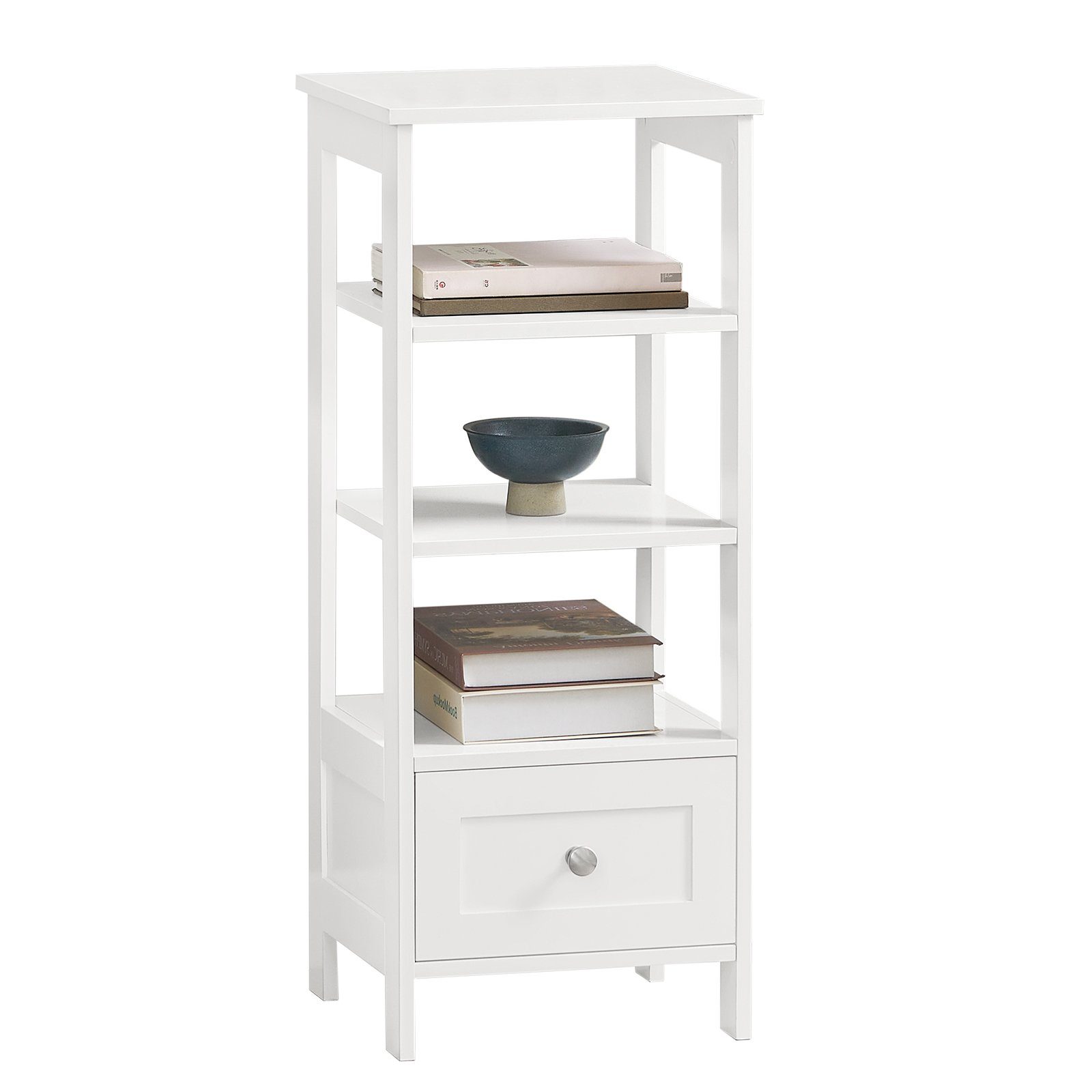 SoBuy Beistelltisch FBT91, hoch Nachttisch mit Schublade und Ablagen Sofati günstig online kaufen