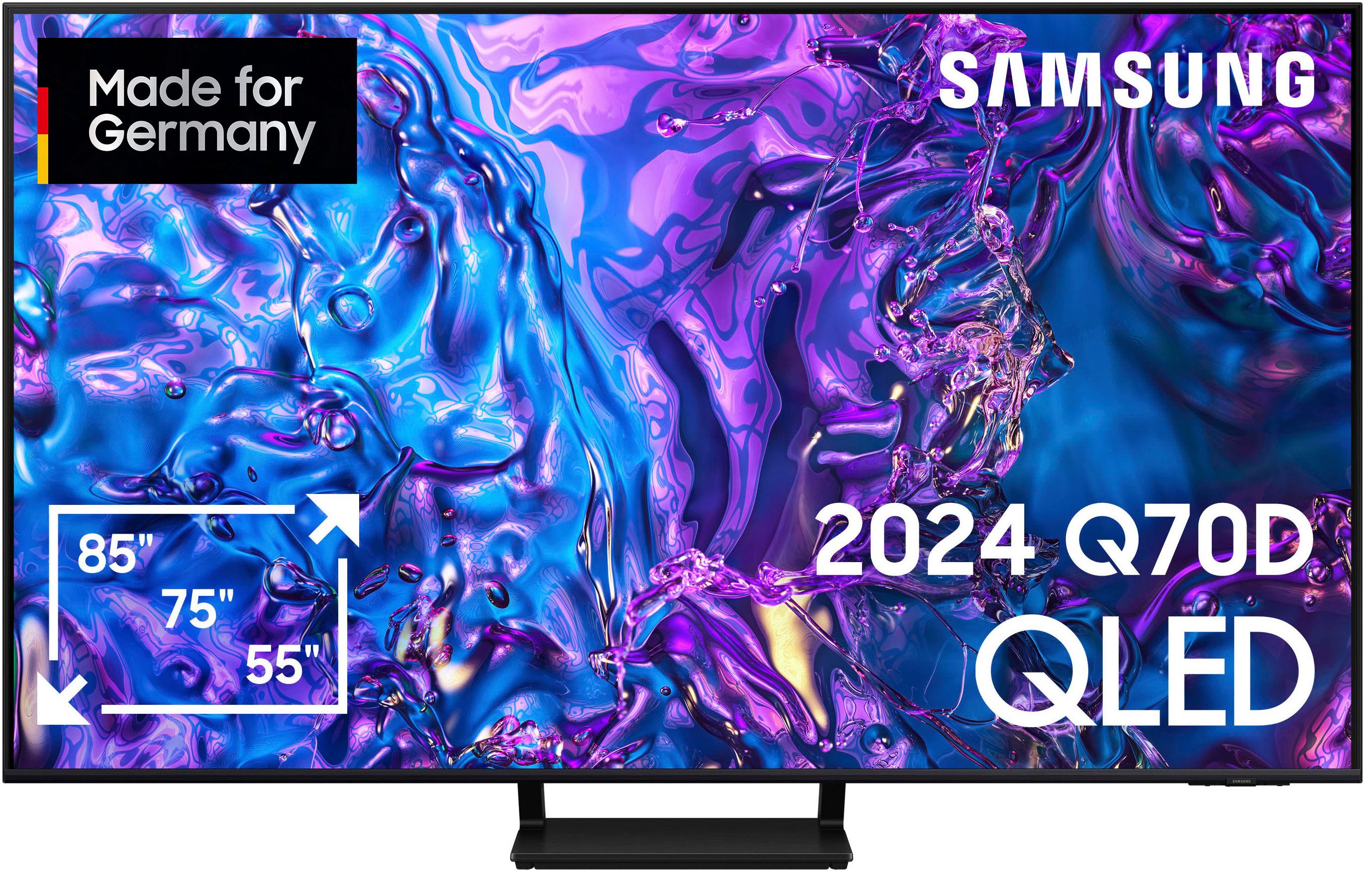 Samsung GQ75Q70DAT QLED-Fernseher (189 cm/75 Zoll, 4K Ultra HD, Smart-TV)