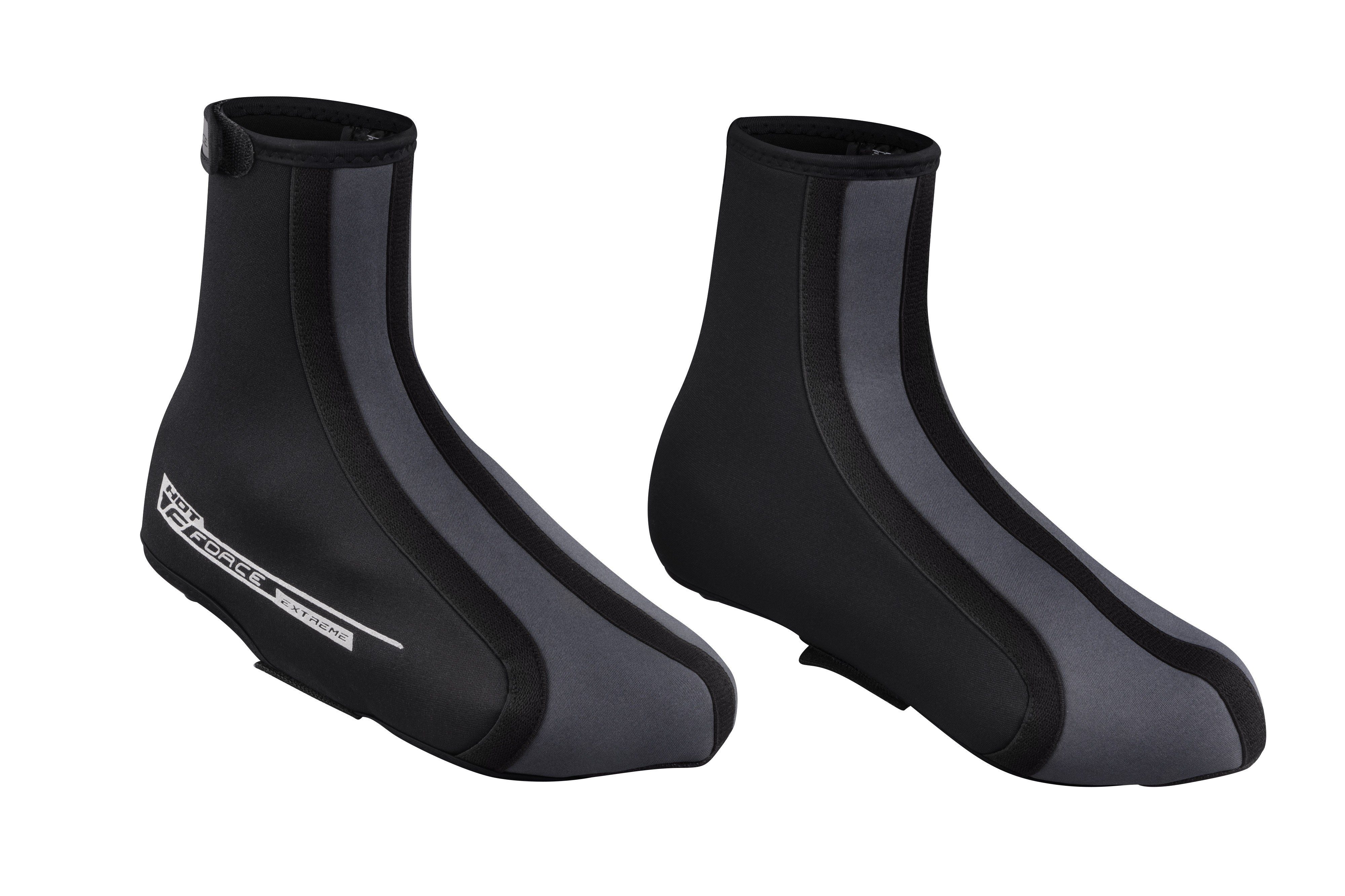 FORCE Fahrrad-Überschuh Schuhüberzüge F HOT EXTREME MTB, schwarz