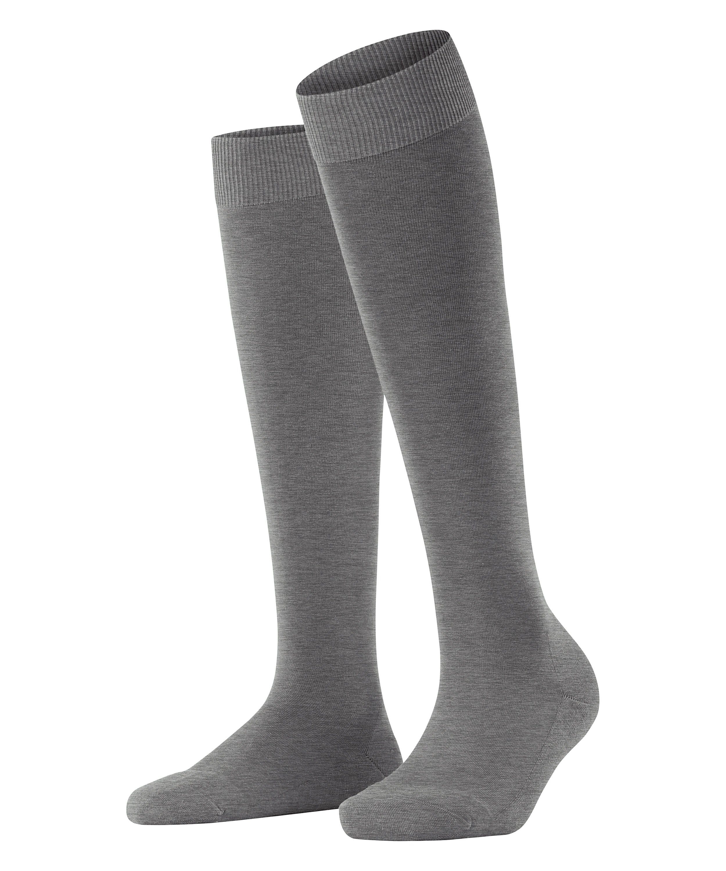 FALKE Kniestrümpfe FALKE ClimaWool Damen (1-Paar) aus klimaregulierender Wolle-Lyocell Mischung
