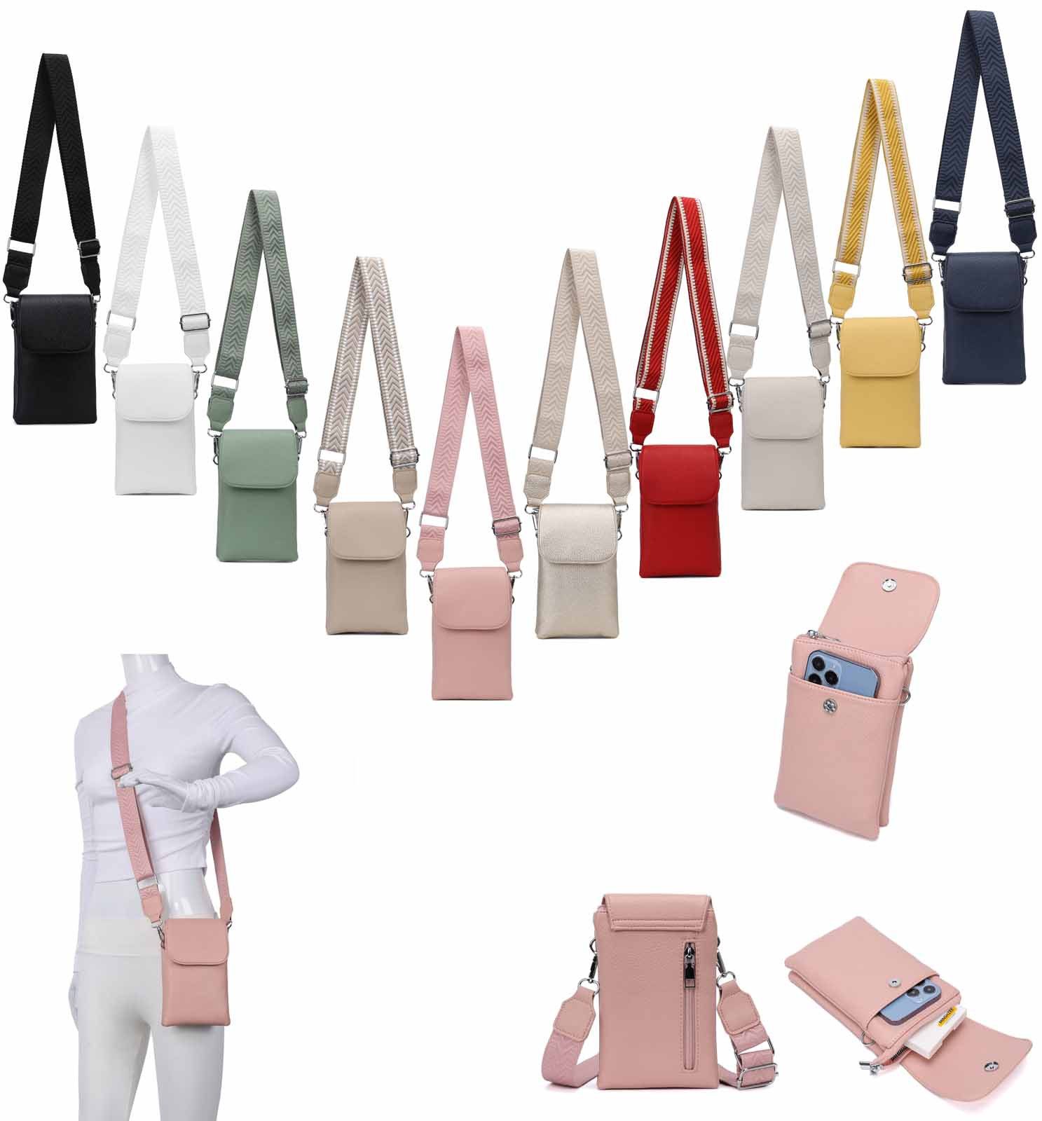 ITALYSHOP24 Geldbörse Damen Tasche Handytasche Brusttasche günstig online kaufen
