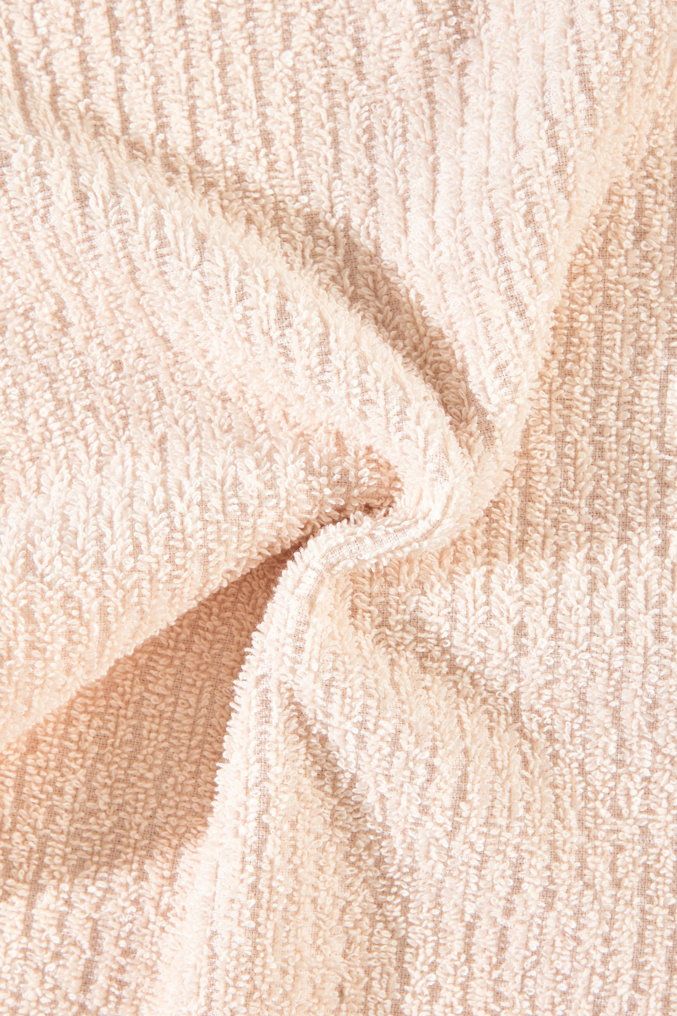 OTTO home Gästehandtücher Riva, 30x50, Premium Handtücher, 500 gr/m², Webfrottier (3-St), Hoch-Tief-Struktur, Streifen, weich, 5 Jahre Garantie – Bild 5 von 5