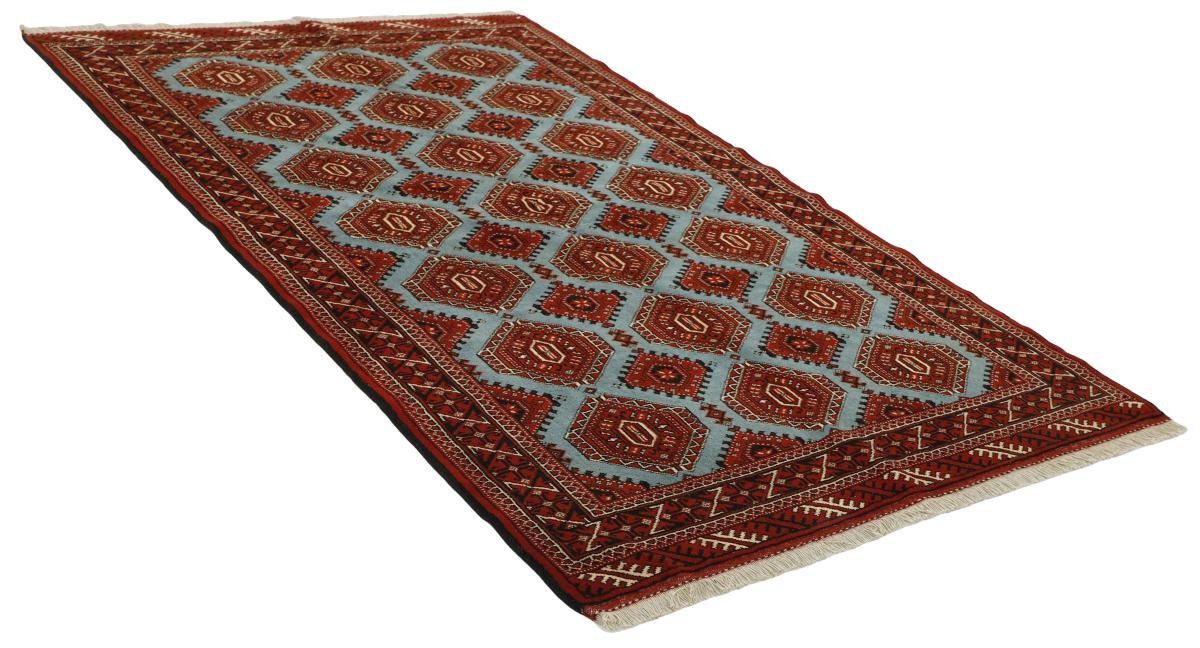 Orientteppich Turkaman 151x241 Perserteppich, Orientteppich Handgeknüpfter Nain 6 mm / Höhe: Trading, rechteckig
