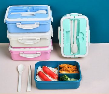 GelldG Lunchbox Brotdose, Kinder Lunchbox, Auslaufsichere, mit Tragegriff/Löffel