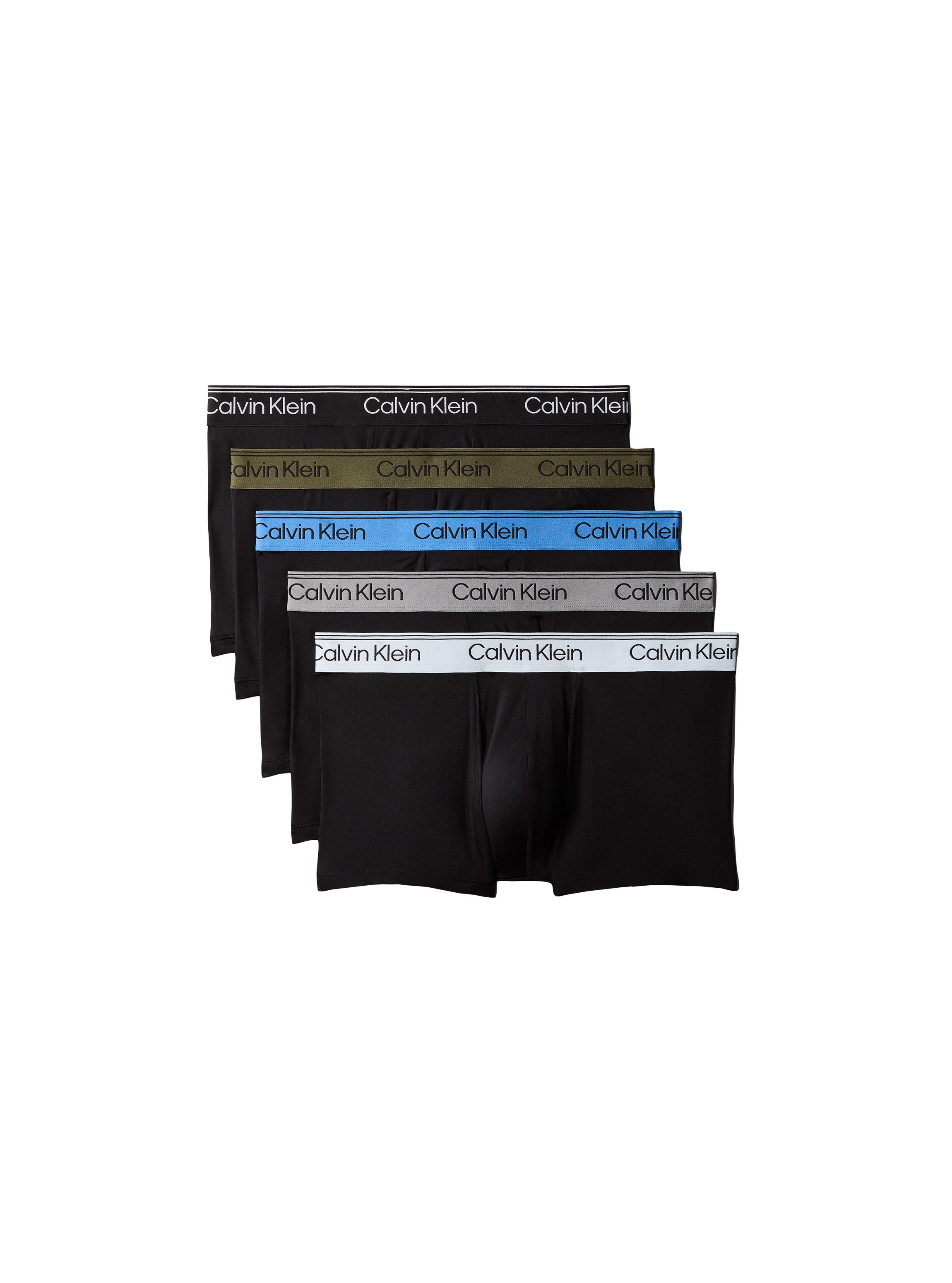 Calvin Klein Underwear Trunk LOW RISE TRUNK 5PK (Packung, 5-St., 5er-Pack) Mit elastischem Bund