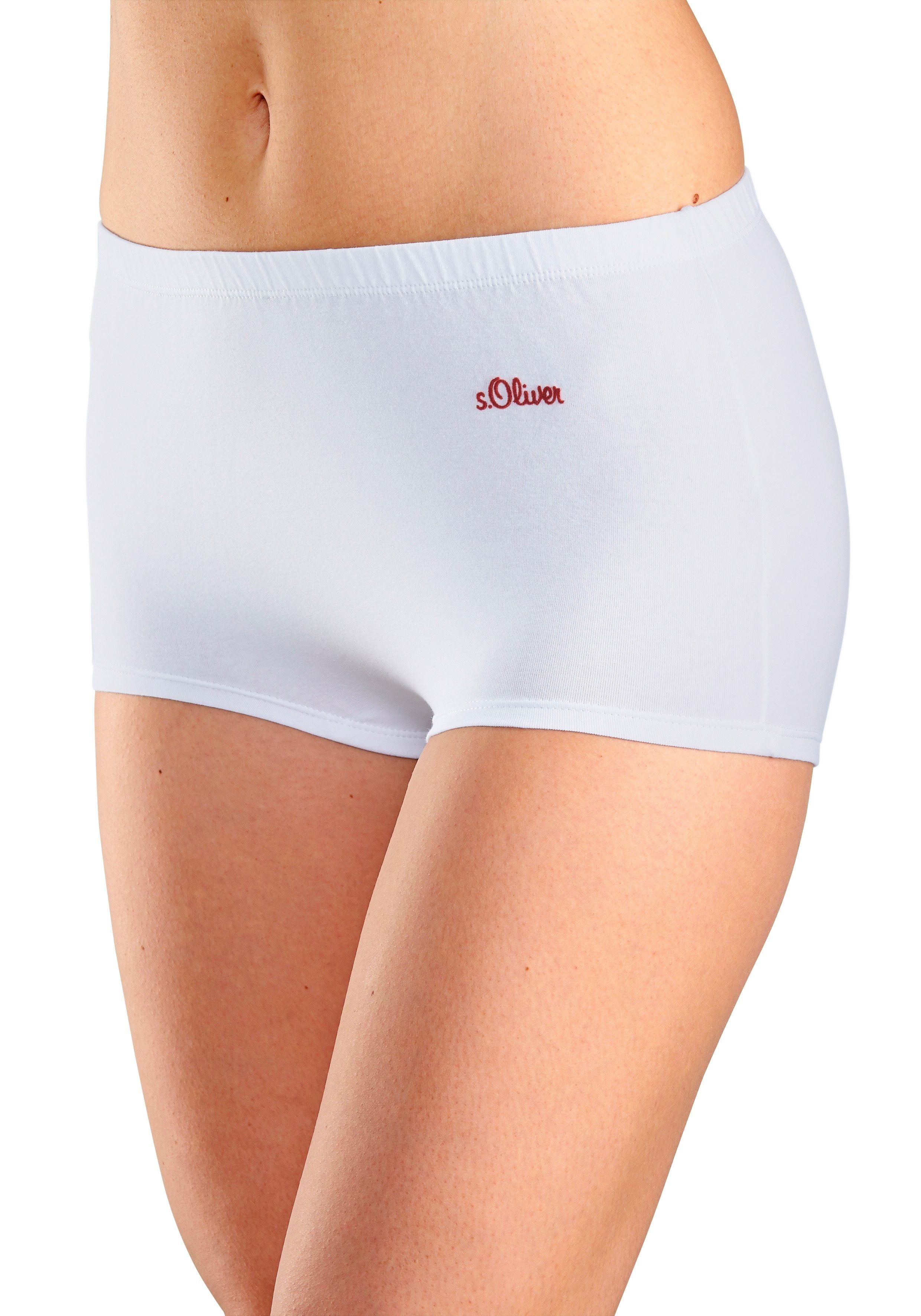 s.Oliver Panty (3er-Pack) aus elastischer Baumwoll-Qualität