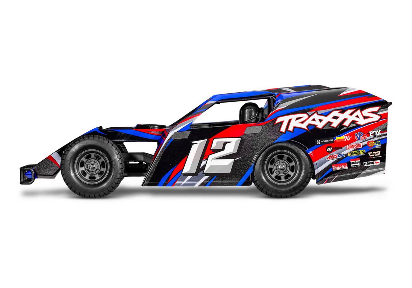 Thumbnail - Traxxas RC-Buggy Traxxas RC Slash Mudboss BL-2S Dirt Oval Racer 1:10 RTR Rot