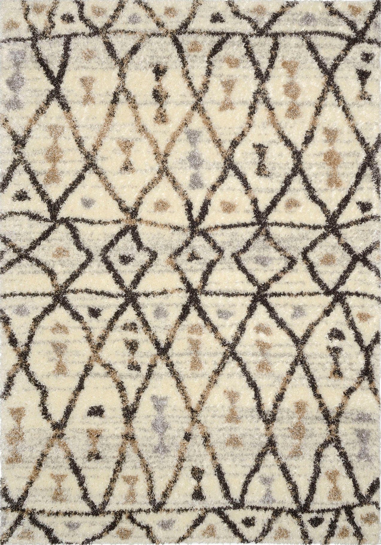 GALLERY M branded by Musterring Teppich MAROK, rechteckig, Höhe: 12 mm, moderner Kurzflor, grafisches Dessin, Wohnzimmer