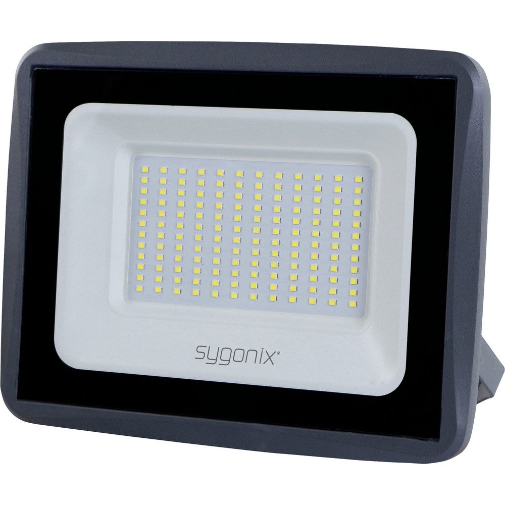 Sygonix LED Flutlichtstrahler Sygonix SY-7047558 LED-Außenstrahler EEK: E (A - G) 100 W Leuchtfarbe