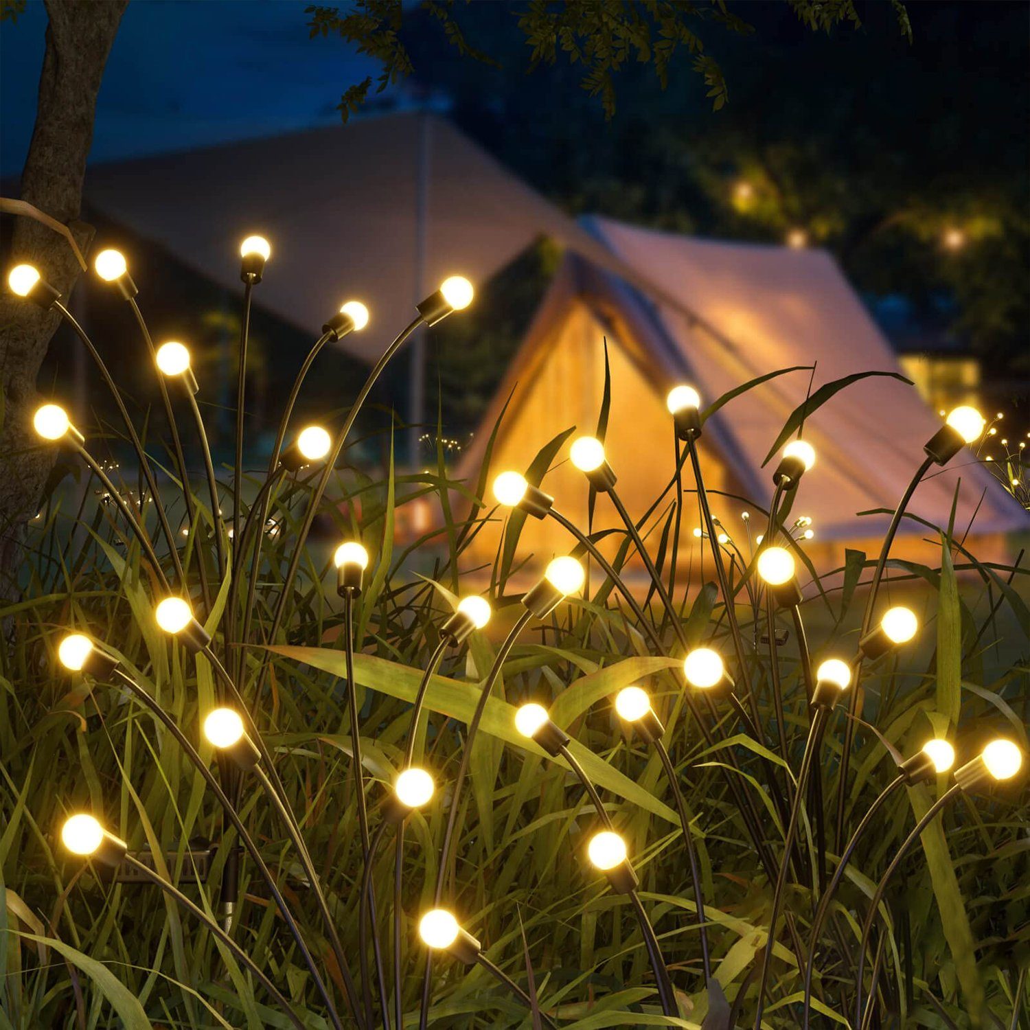 Salcar LED Solarleuchte Solarleuchten Garten 2er günstig online kaufen