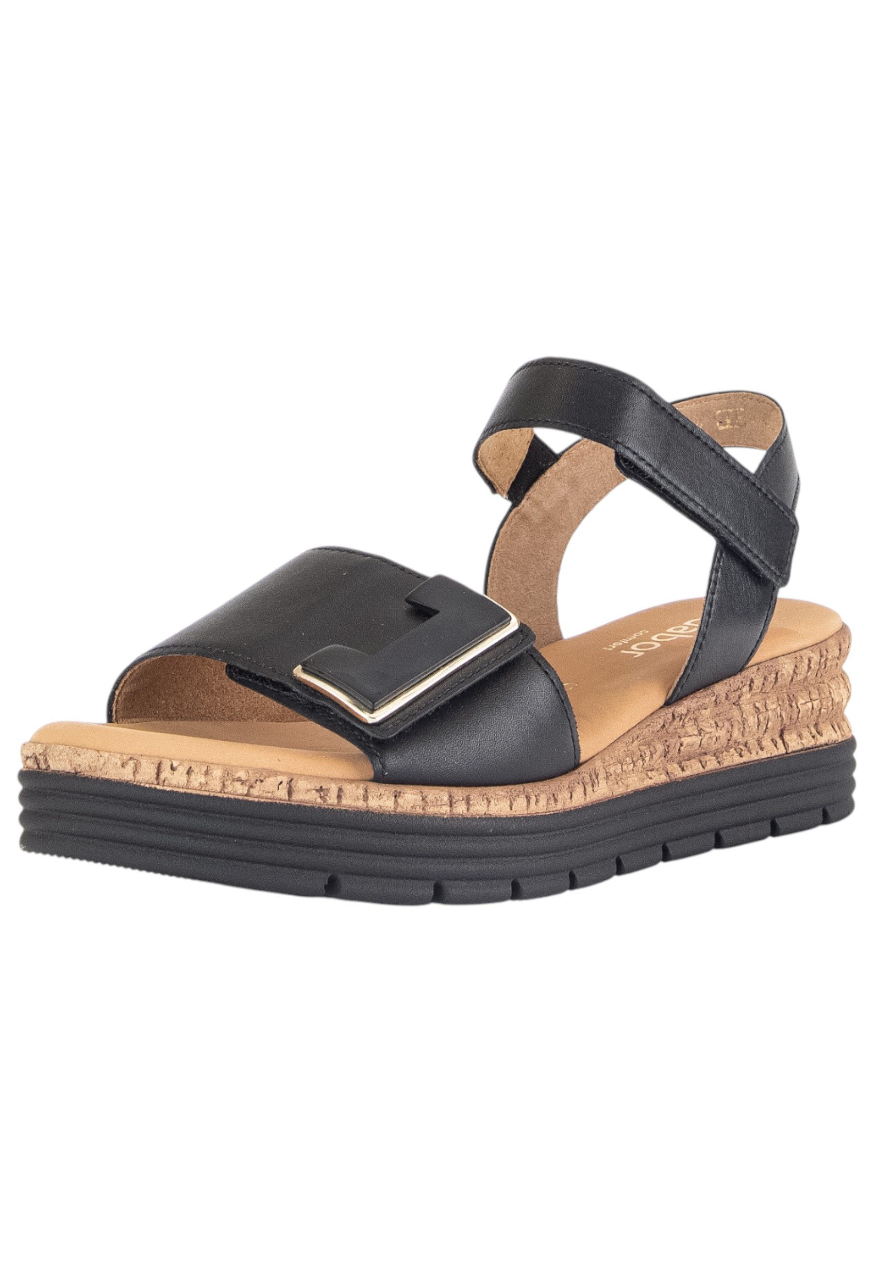 Gabor 62.700 57 Schwarz Sandale