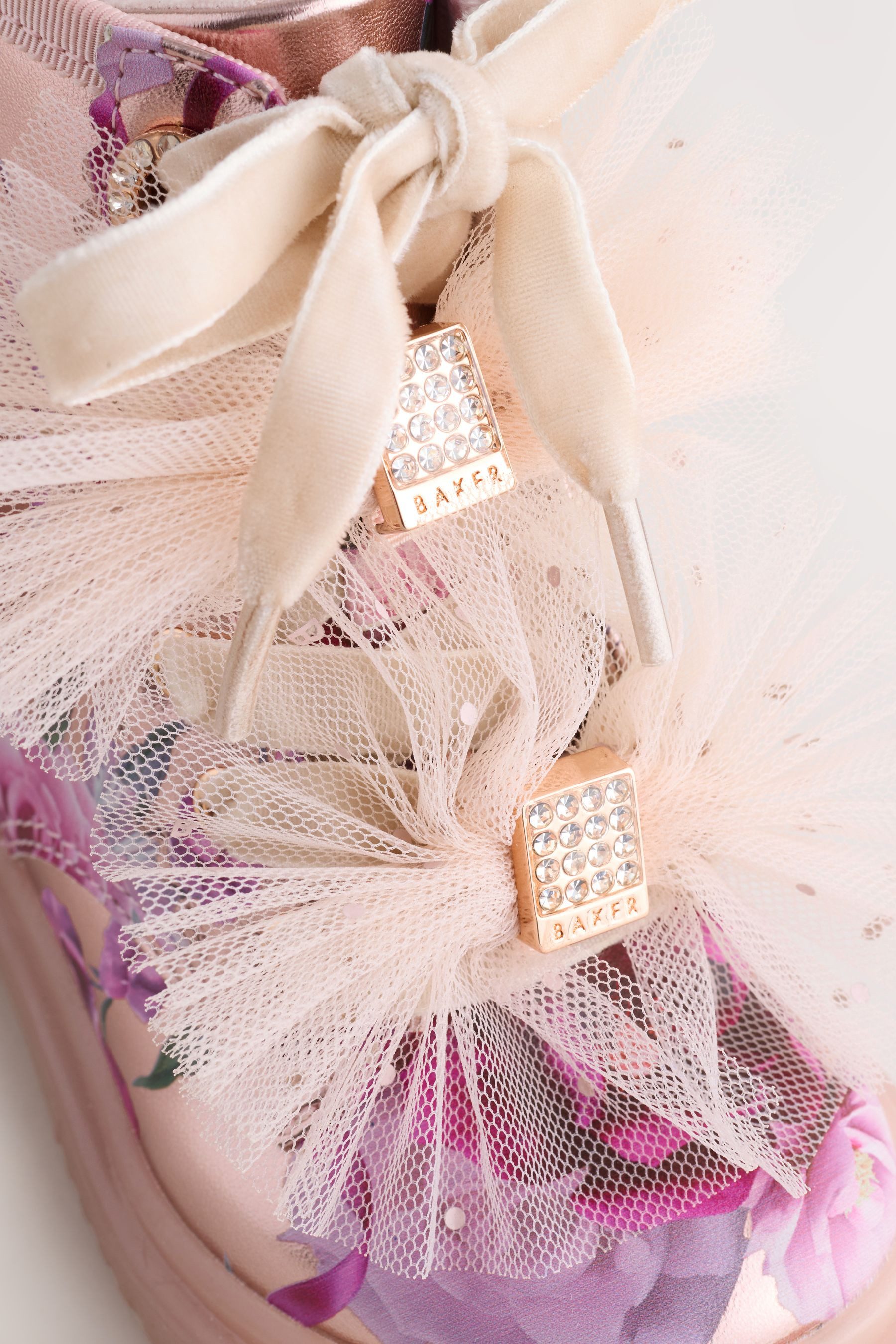 Baker by Ted Baker Baker by Ted Baker Geblümtes Schnürstiefel Mädchen Stiefel (1-tlg)