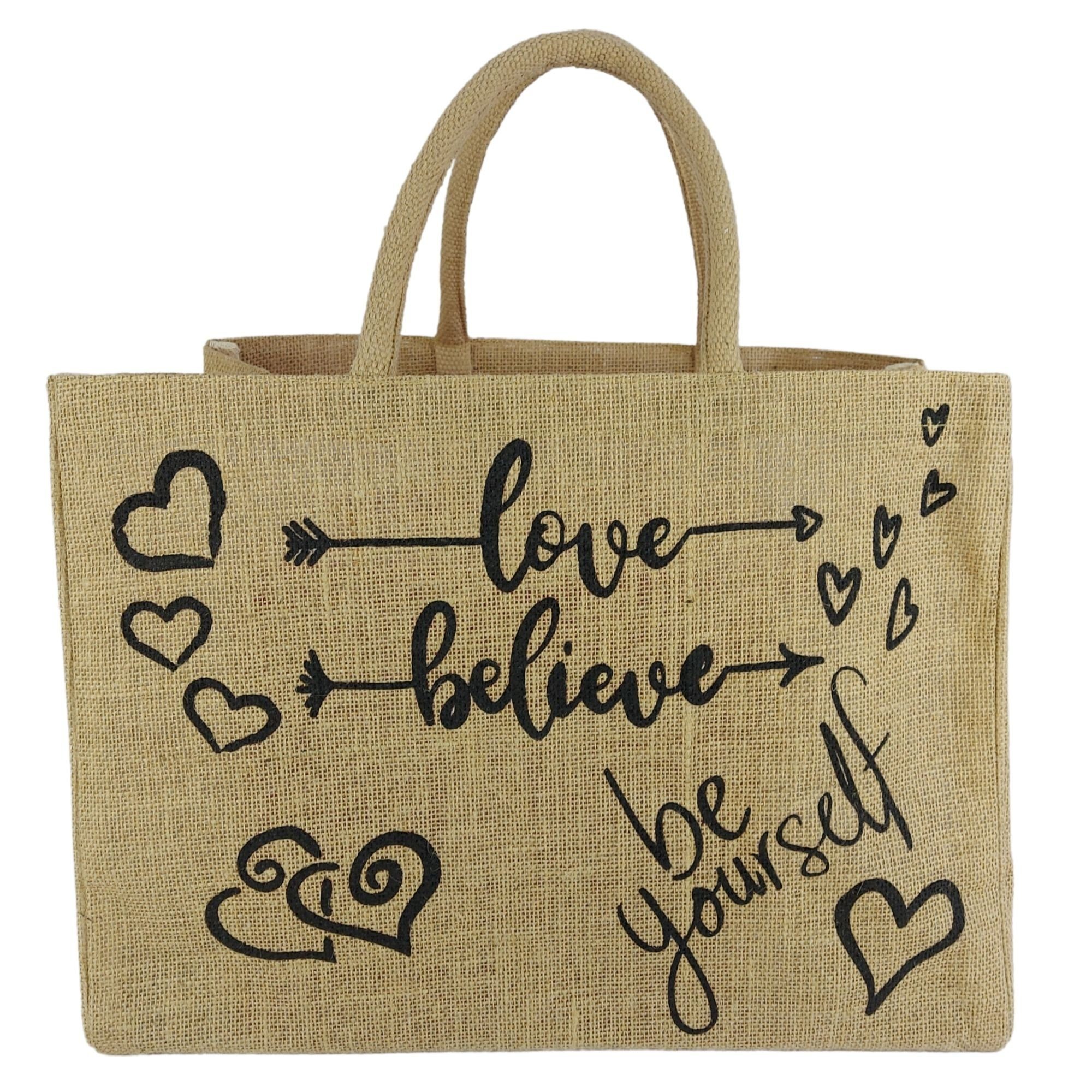 Domelo Einkaufskorb Jute Einkaufskorb, Vegan Einkaufstasche, günstig online kaufen