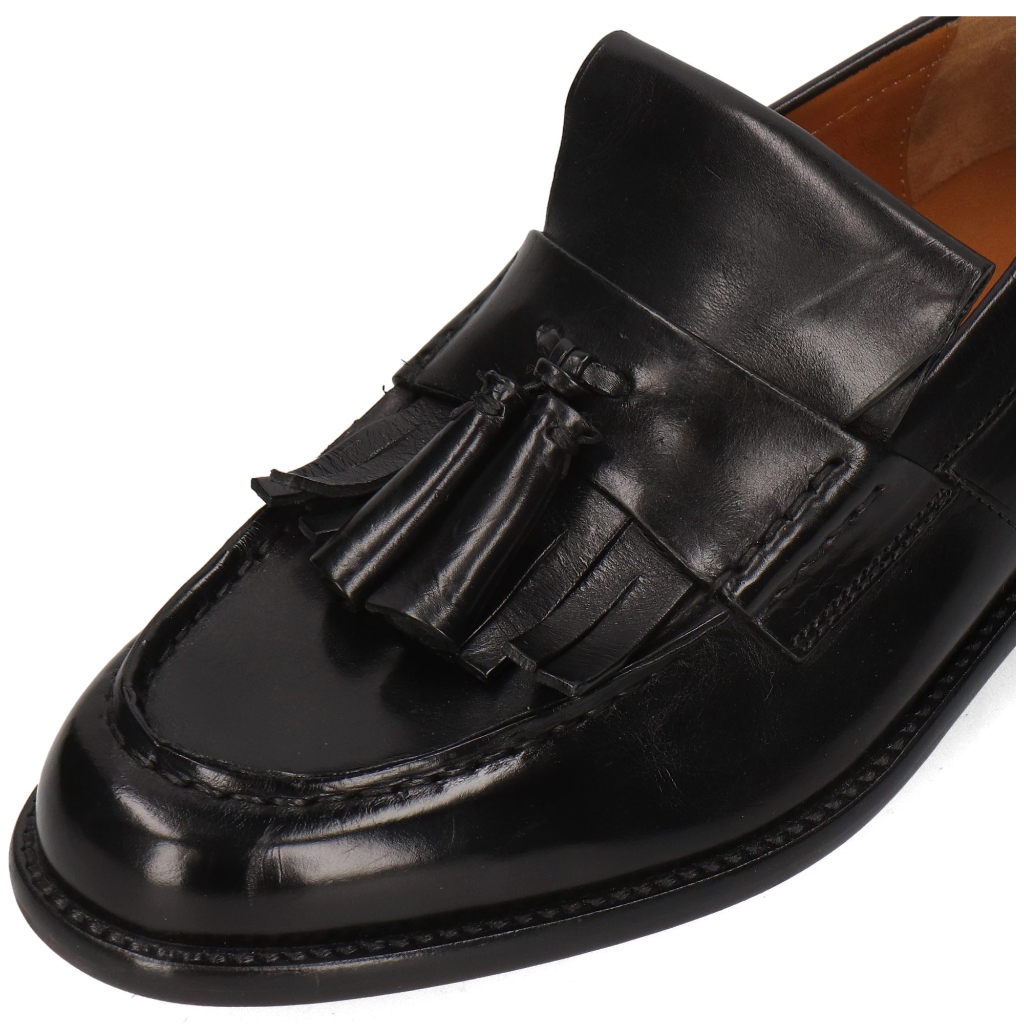 Melvin & Hamilton Gianna 11 Leder-Loafers für Damen Loafer Flache Absätze, Echtes Leder, Vegetabile Gerbung