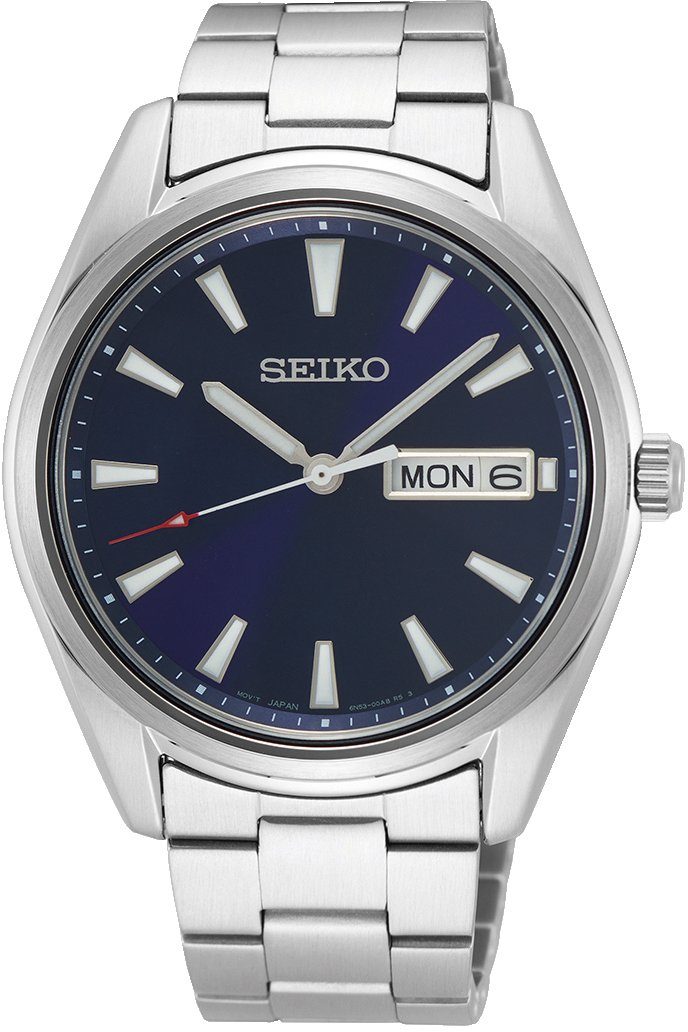 Seiko SUR341P1 Seiko Wochentag, Quarzuhr HAU