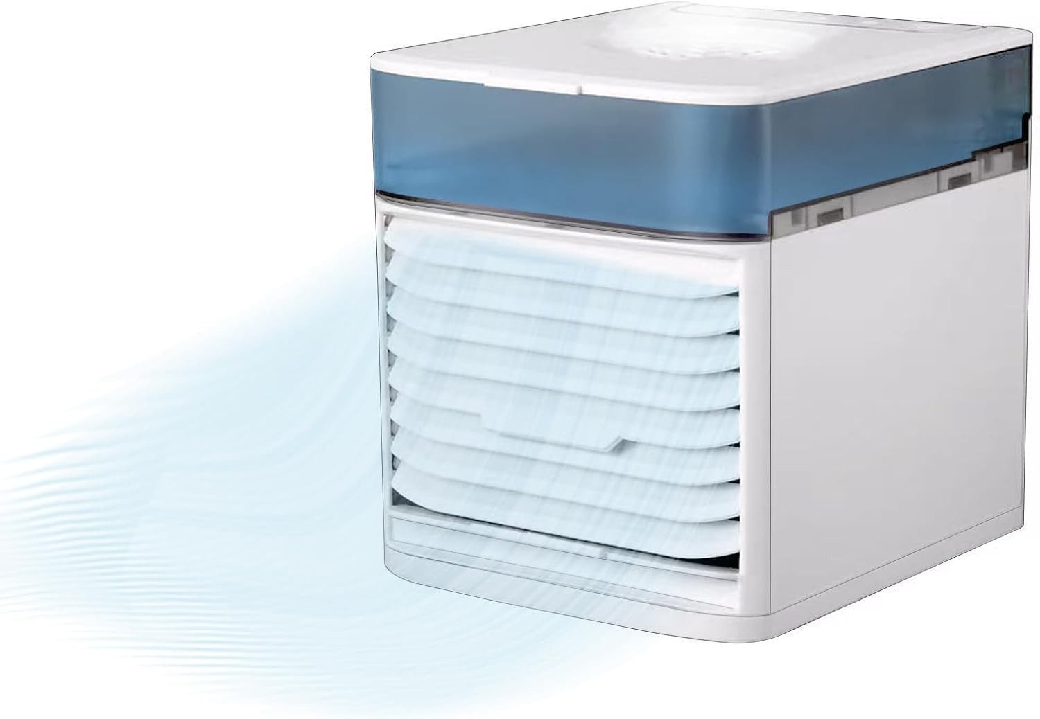 FELIXLEO Tischventilator Mini Luftkühler Mobile Klimaanlage, USB Air Cooler Luftbefeuchter Fan