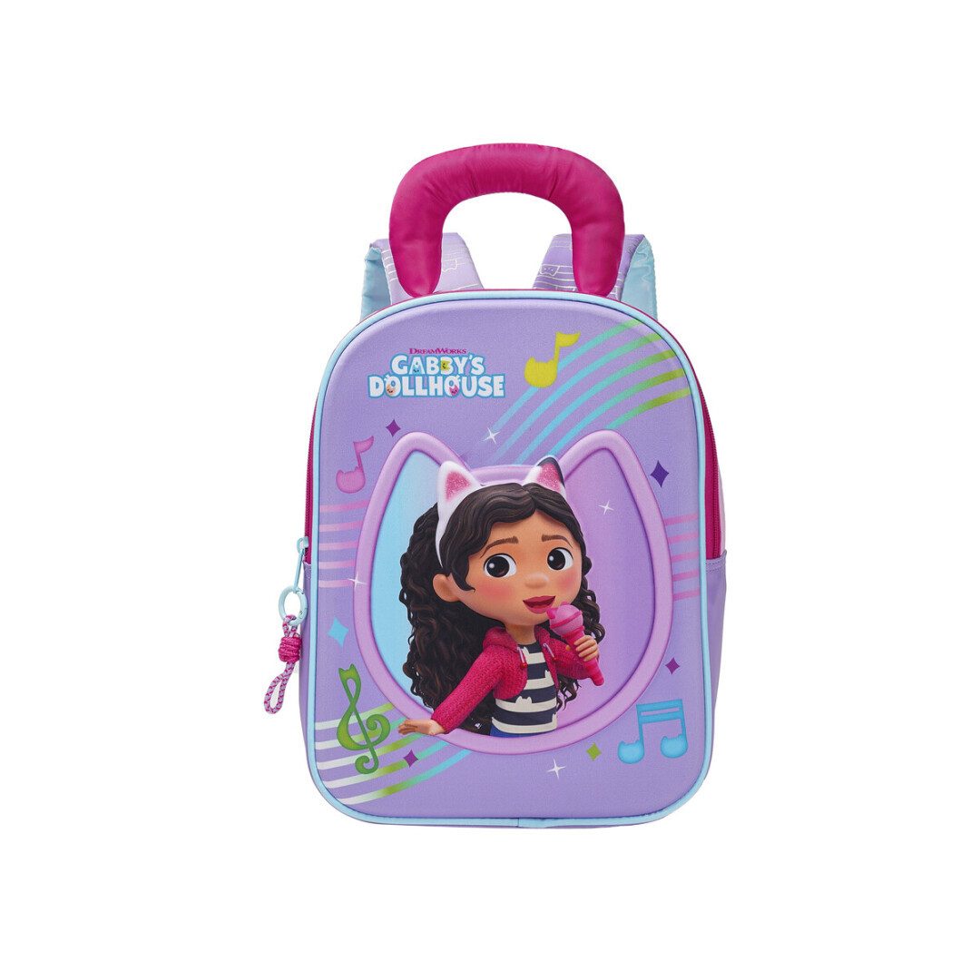 Kinderrucksack Gabby Rucksack 30cm 3D Kinder Karaoke