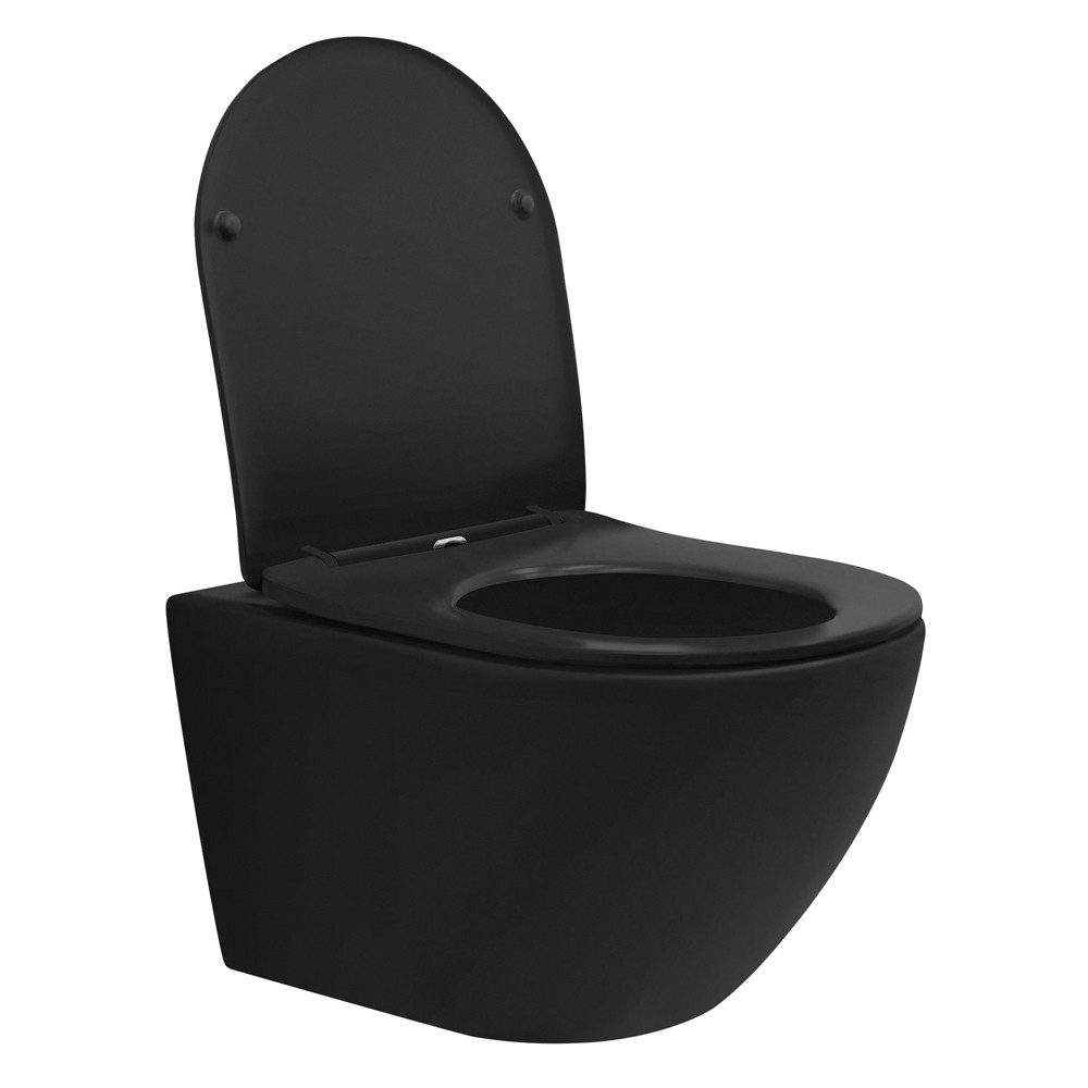 LuxeBath Tiefspül-WC Spülrandloses Hänge WC Keramik günstig online kaufen