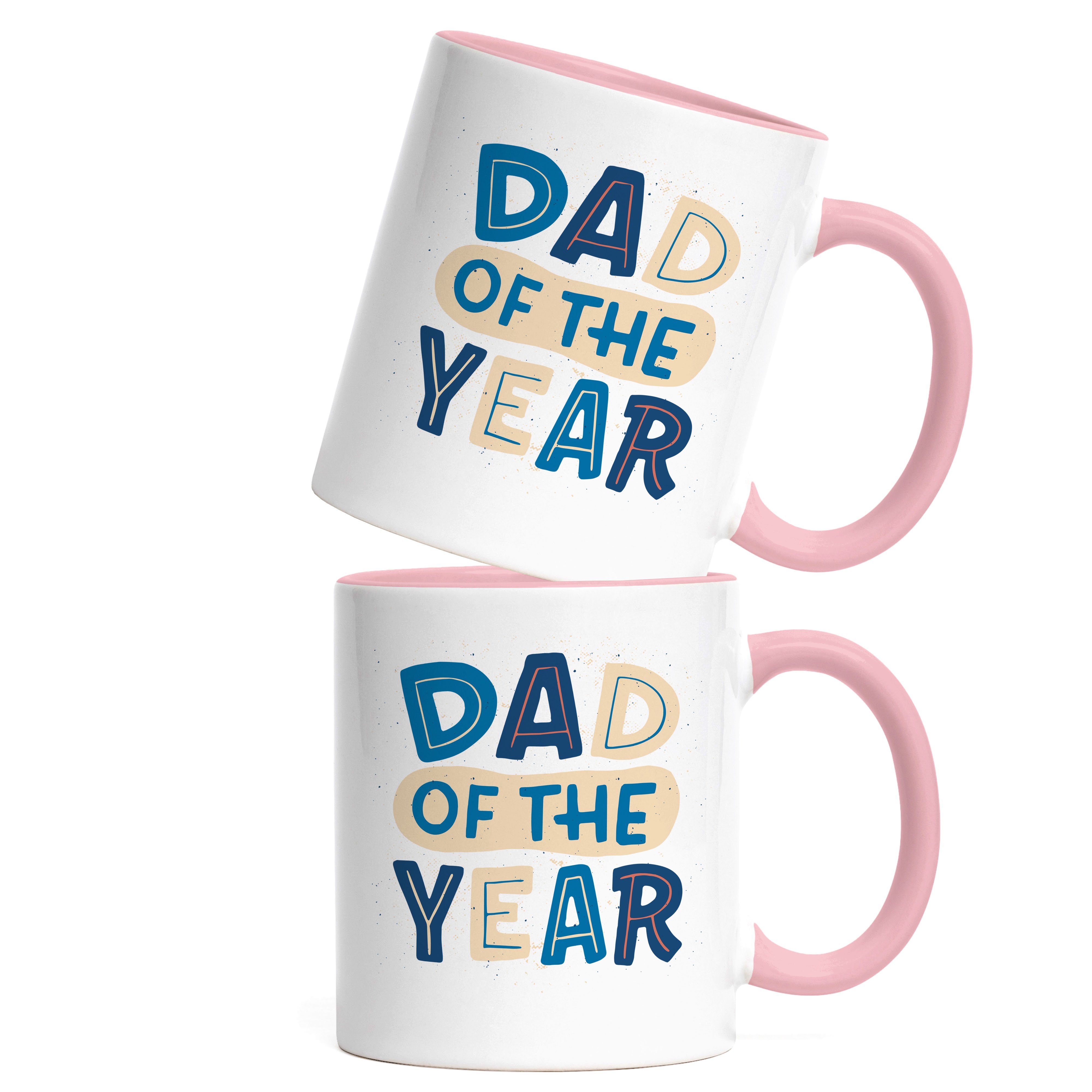 Bester Hey!Print Dad Papa Rosa The Tasse Geschenkidee Weltbester Vatertag Of Year Dad Tasse