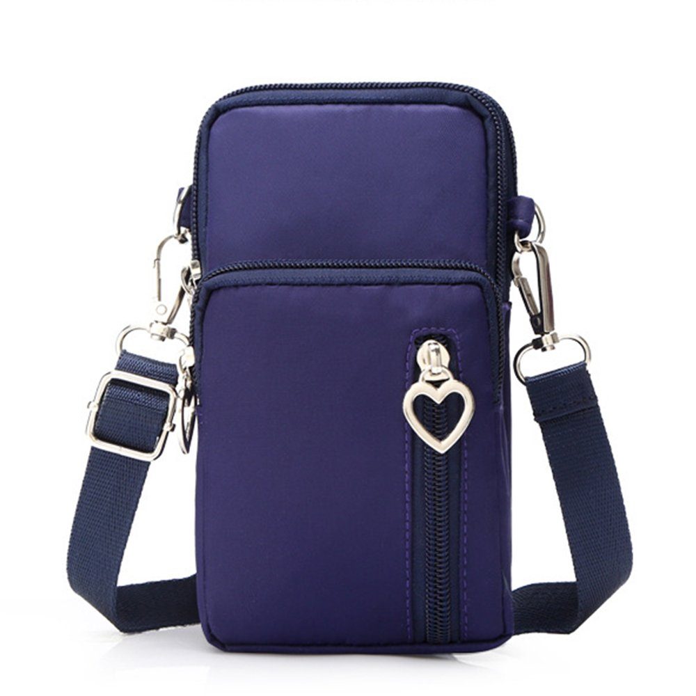 Mini Bag Handytasche Schultertasche Nylon Kleine Crossbody Tasche Handytasche