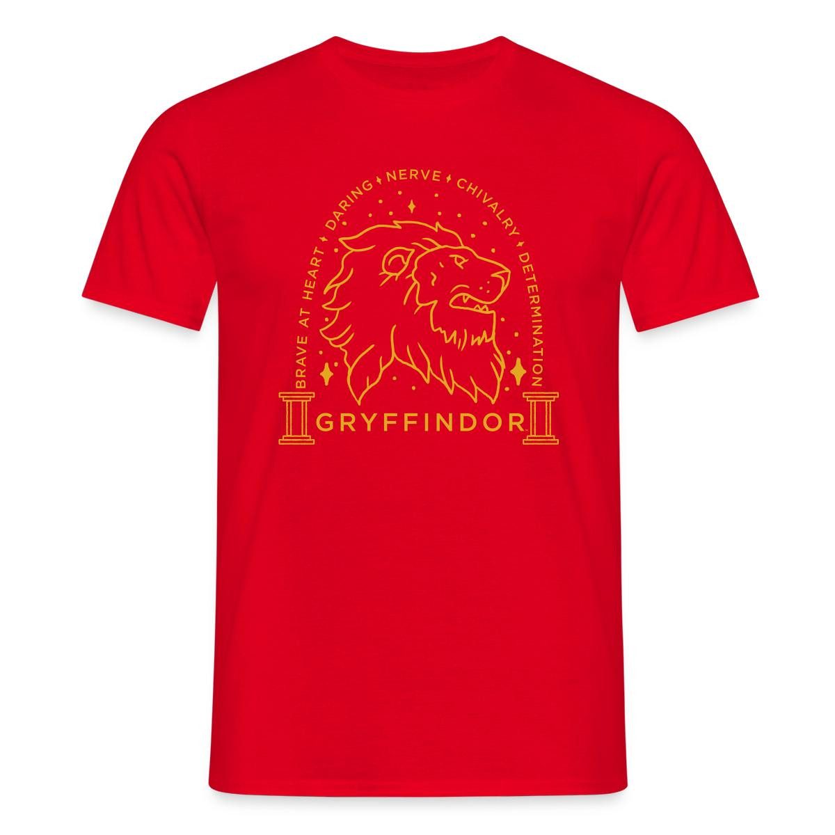 Spreadshirt T-Shirt Harry Potter Gryffindor Löwe Männer T-Shirt (1-tlg)