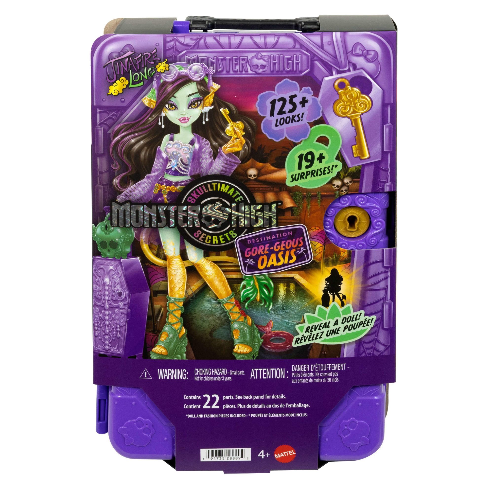 MonsterHigh™ Anziehpuppe Monster High Verborgene Schätze Oase Jinafire