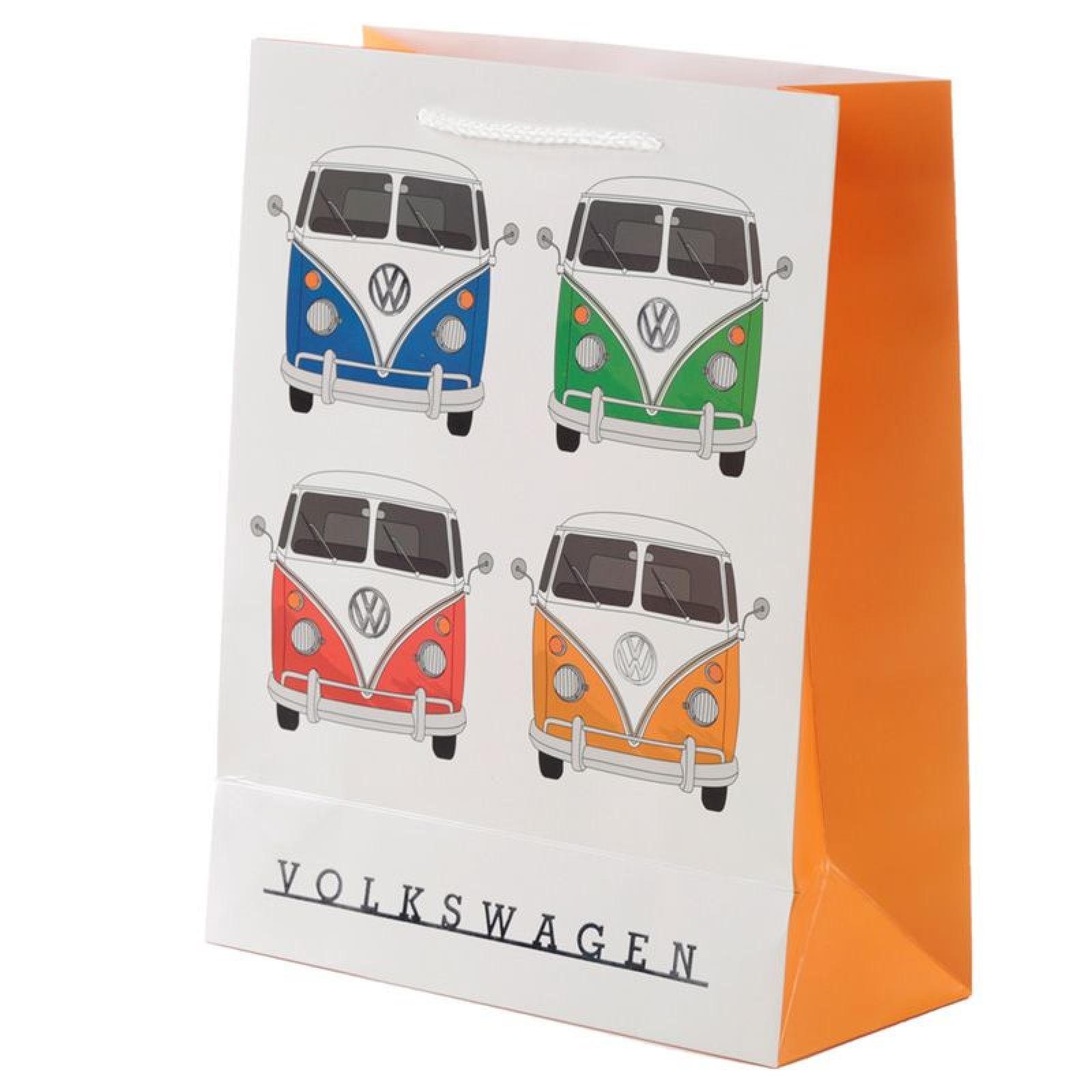 Bulli - Multi (pro Design Packpapier Geschenktasche Groß Stü T1 Puckator Bus VW Volkswagen