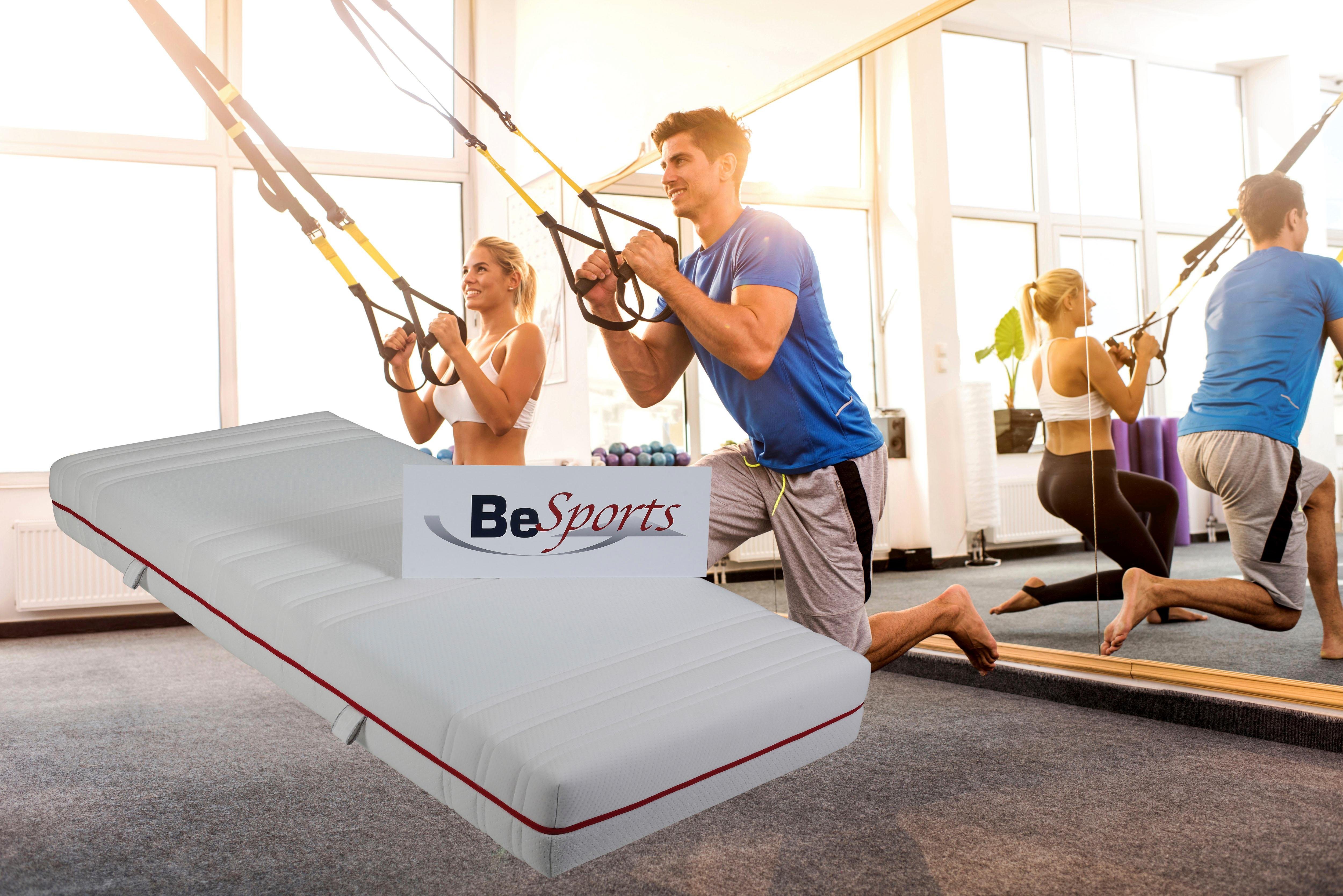 Komfortschaummatratze »HS Plus 2200«, , 22 cm hoch, Raumgewicht: 35, (1-tlg), Top für Rücken, Muskulatur und ihre Fitness Komfortschaummatratze »HS Plus 2200«, , 22 cm hoch, Raumgewicht: 35, (1-tlg), Top für Rücken, Muskulatur und ihre Fitness