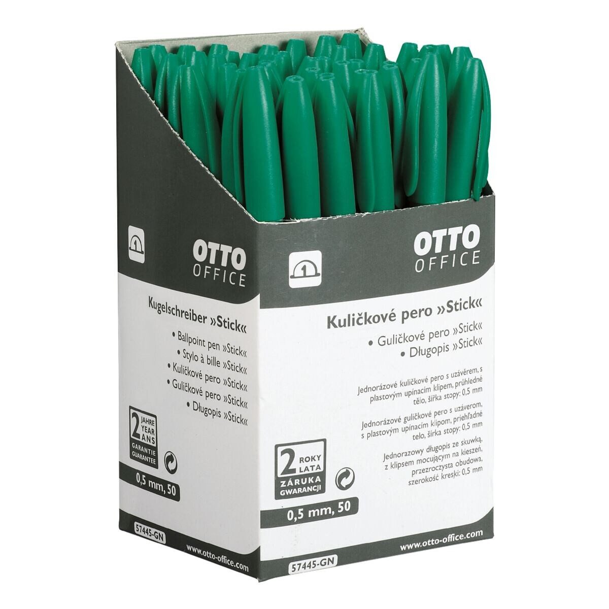 Otto Office Budget Kugelschreiber Eco Stick, Strichstärke: 0,6 mm – Bild 2 von 3