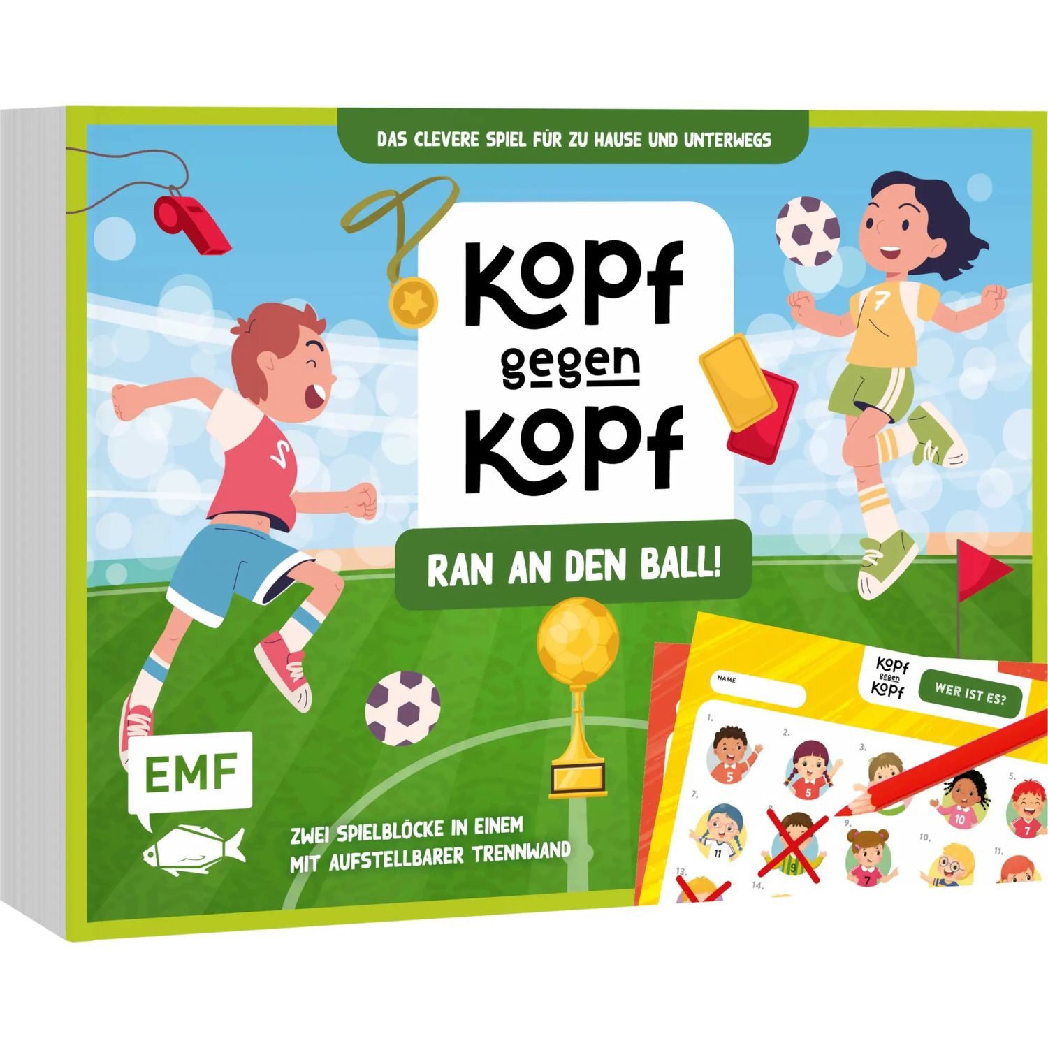 Michael Fischer Spiel Der ultimative Spielblock: Kopf gegen Kopf - Fußball: Ran an den Ball!