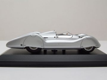 Minichamps Modellauto Auto Union Typ D Stromlinie Nürburgring Test 1938 silber Hermann Paul, Maßstab 1:43