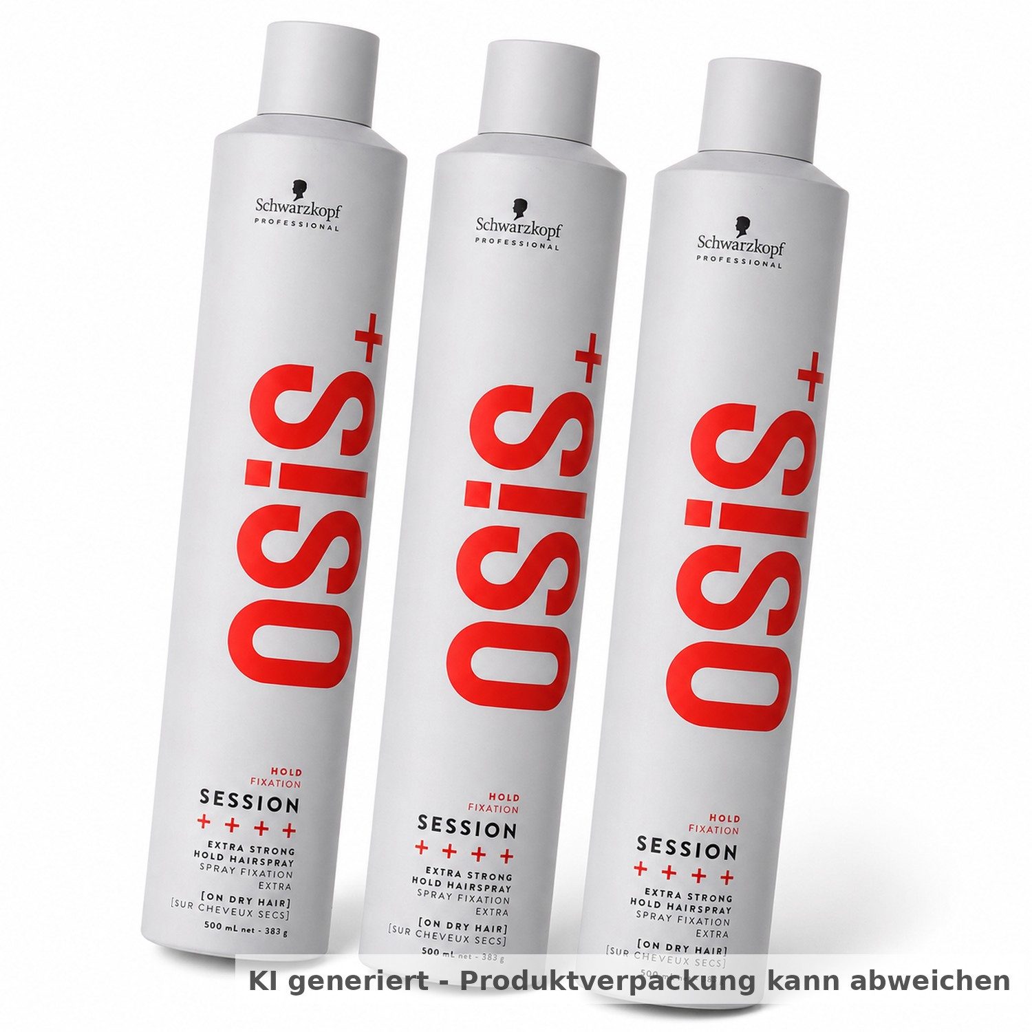 Schwarzkopf Professional Haarspray Schwarzkopf OSiS+ Session Haarspray 500ml 3x