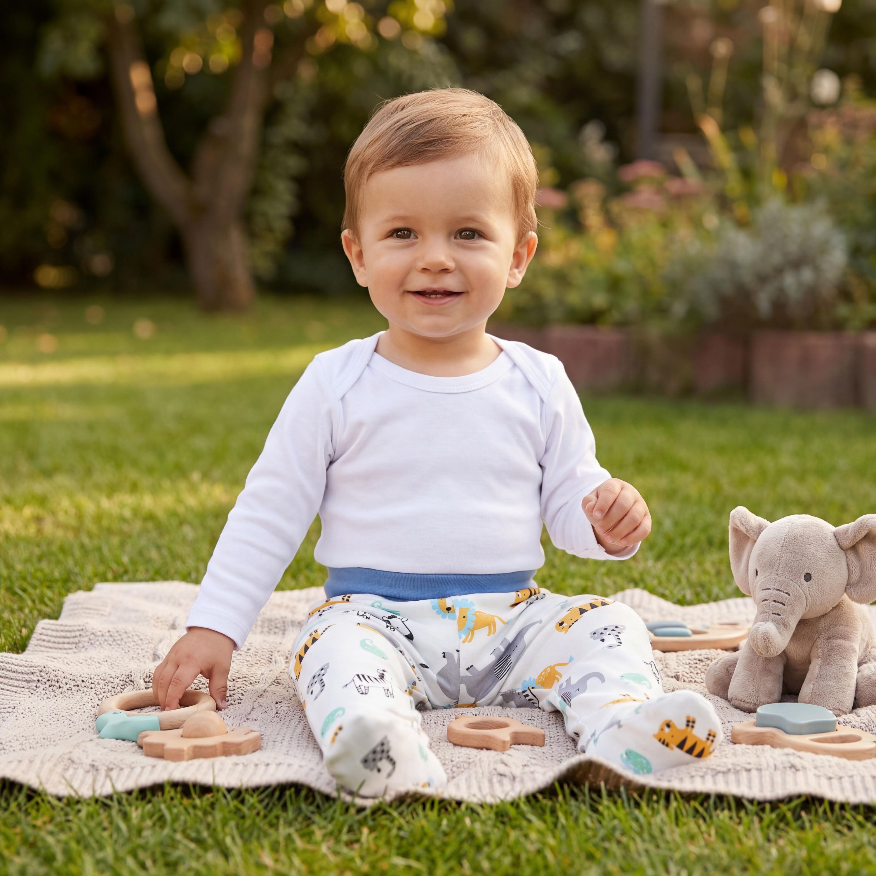 TupTam Schlupfhose TupTam Baby Unisex Hose mit Fuß 5er Pack