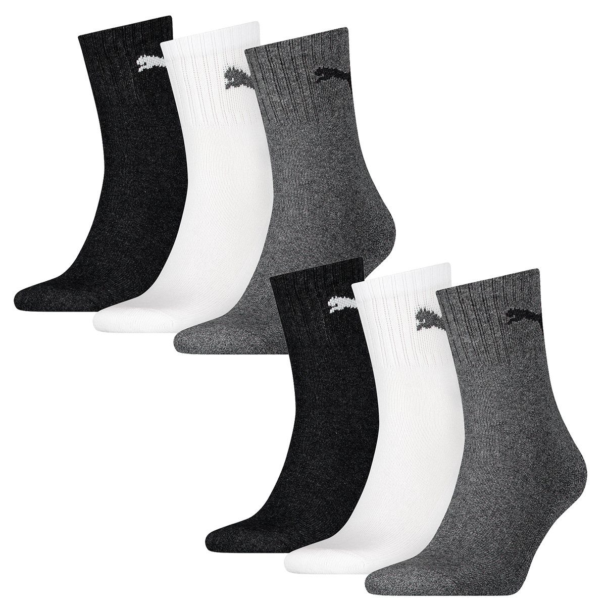 PUMA Socken 6 Paar Puma Short Crew