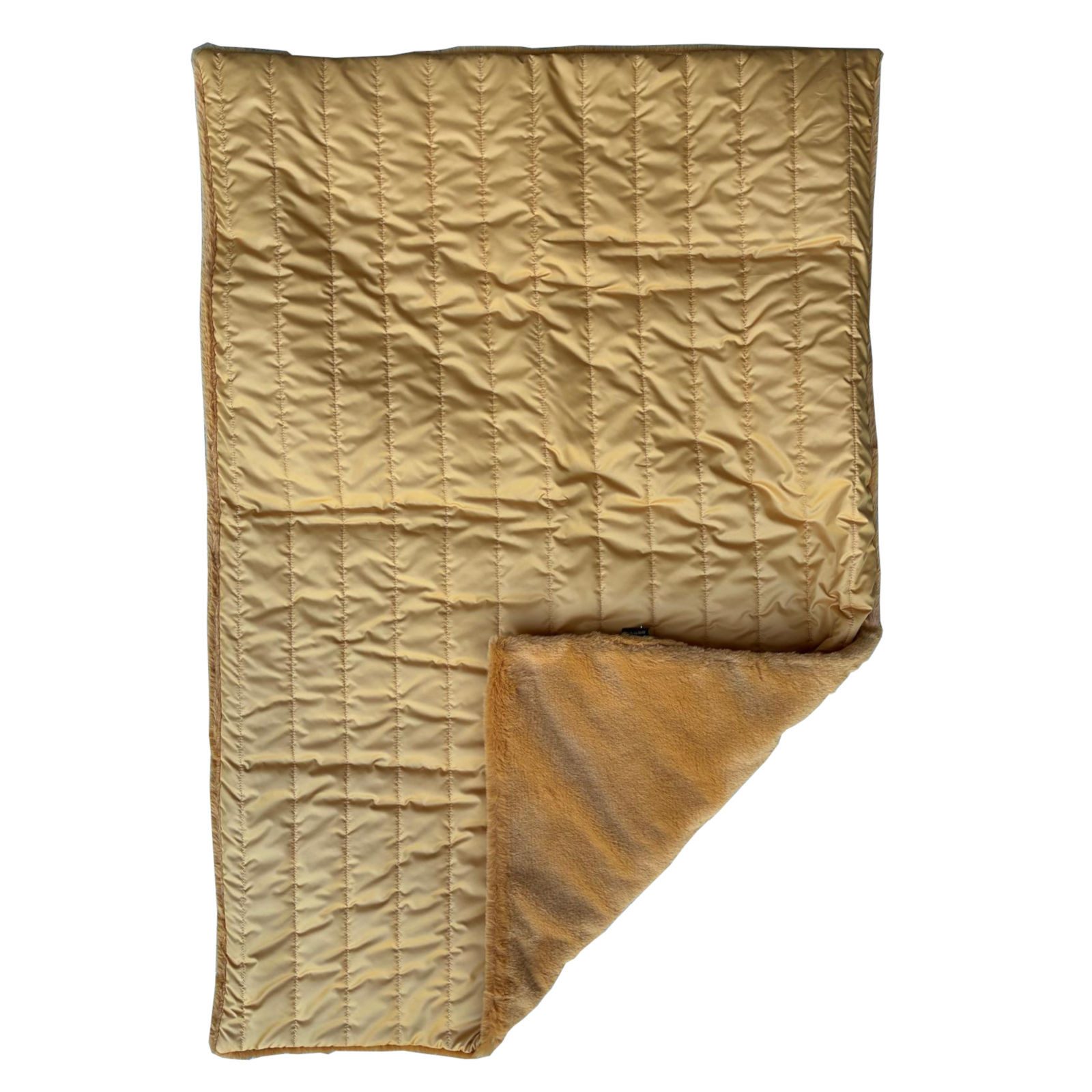 Fashion Dog Tierdecke Double Face Kuscheldecke für Hunde und Katzen, Ocker- günstig online kaufen