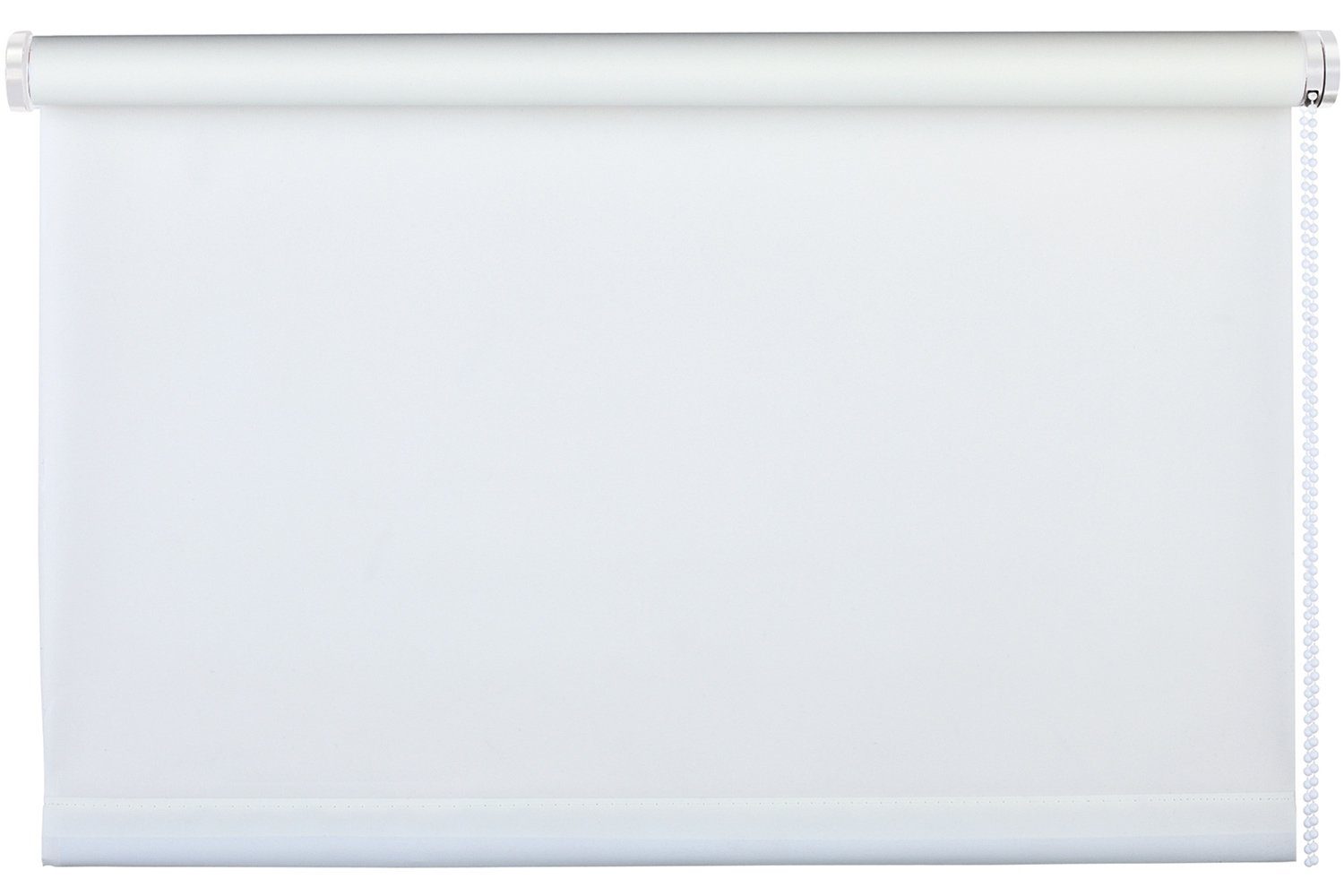 Rollo TREND, Design Klemmfix Weiß, x ohne mydeco, Rollo, B blickdicht, 150 H 60 cm, Bohren