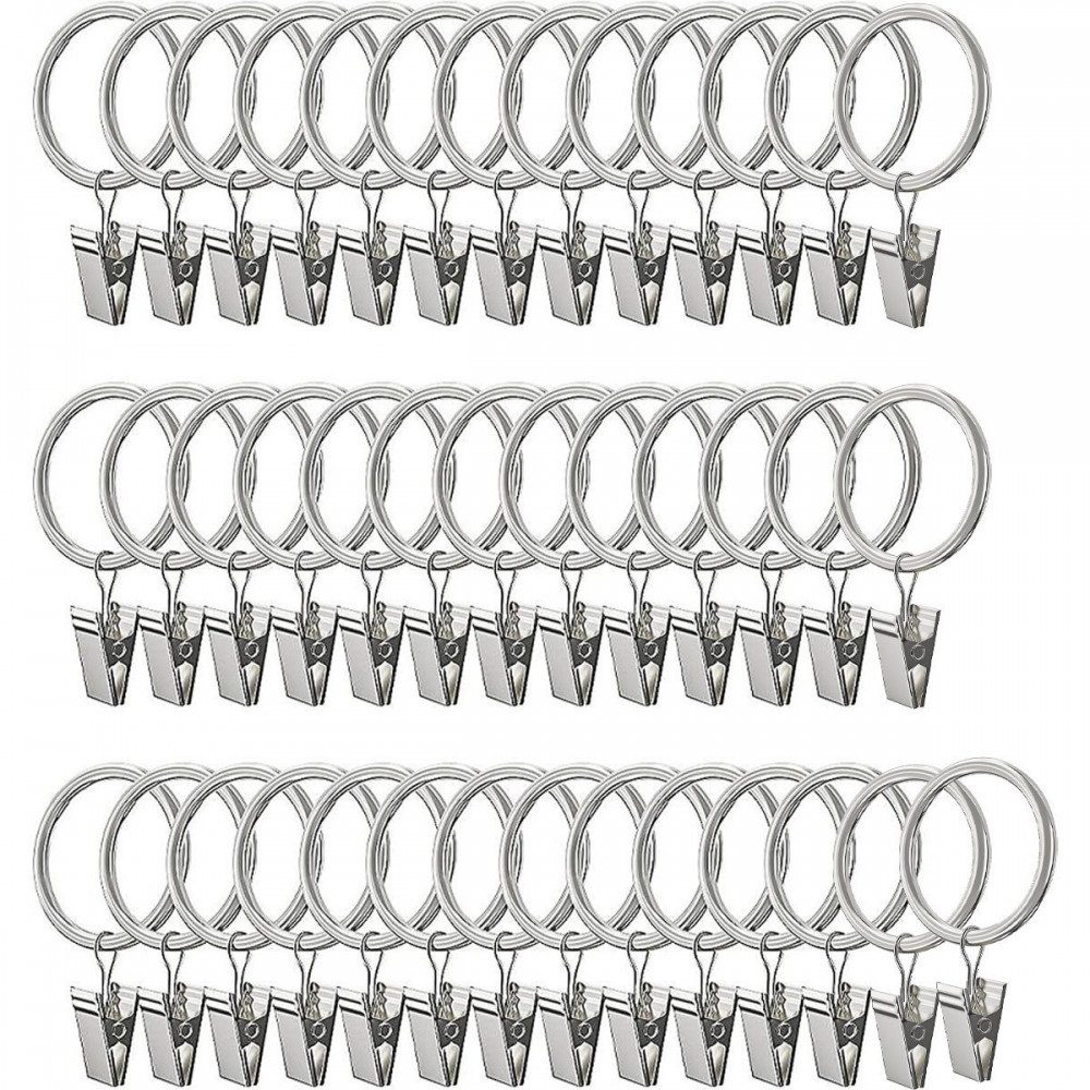 FELIXLEO Gardinenring 40er Pack Vorhangklammern mit günstig online kaufen